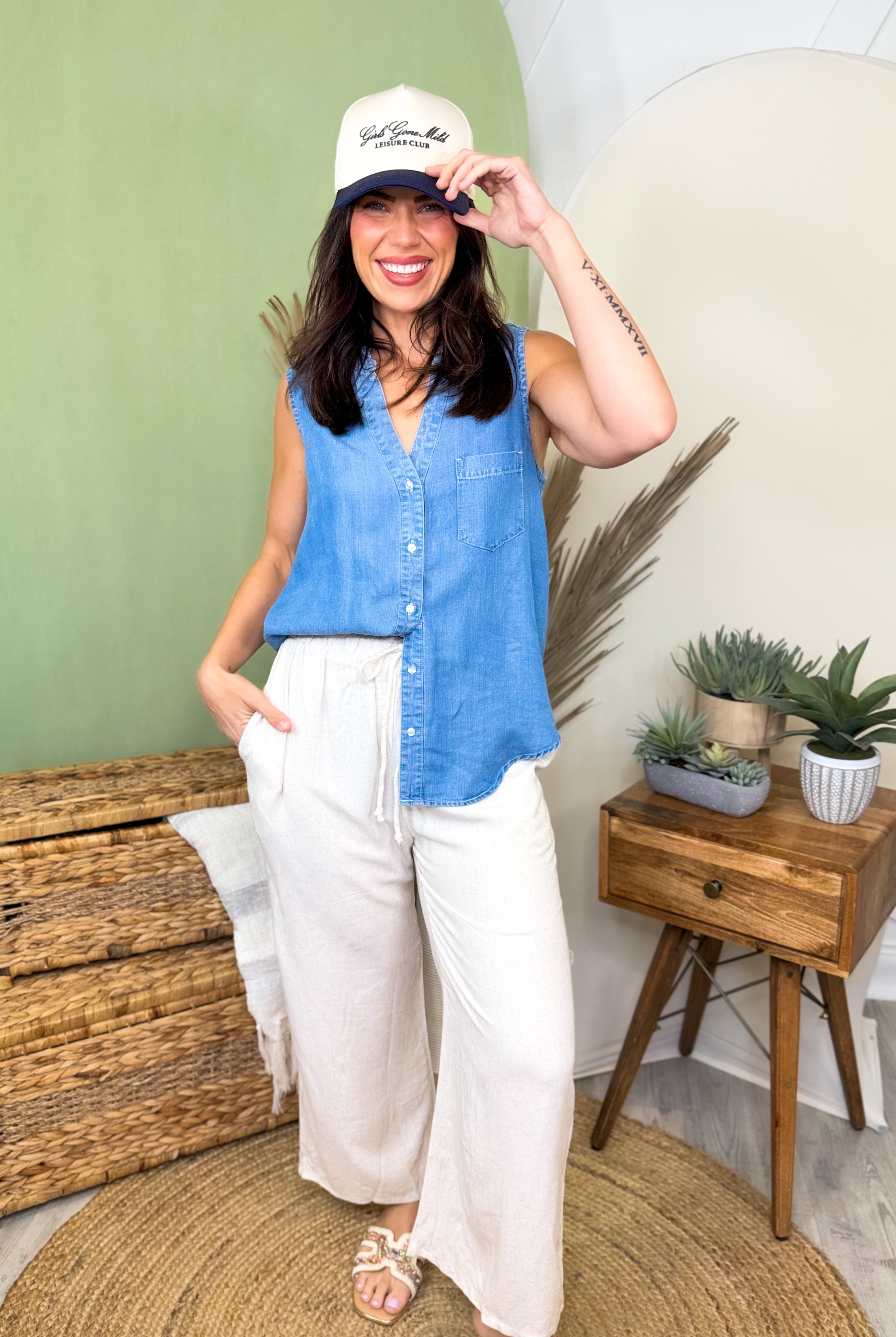 Sweet As Summer Pants-150 PANTS-HEIMISH-Heathered Boho Boutique, Women's Fashion and Accessories in Palmetto, FL