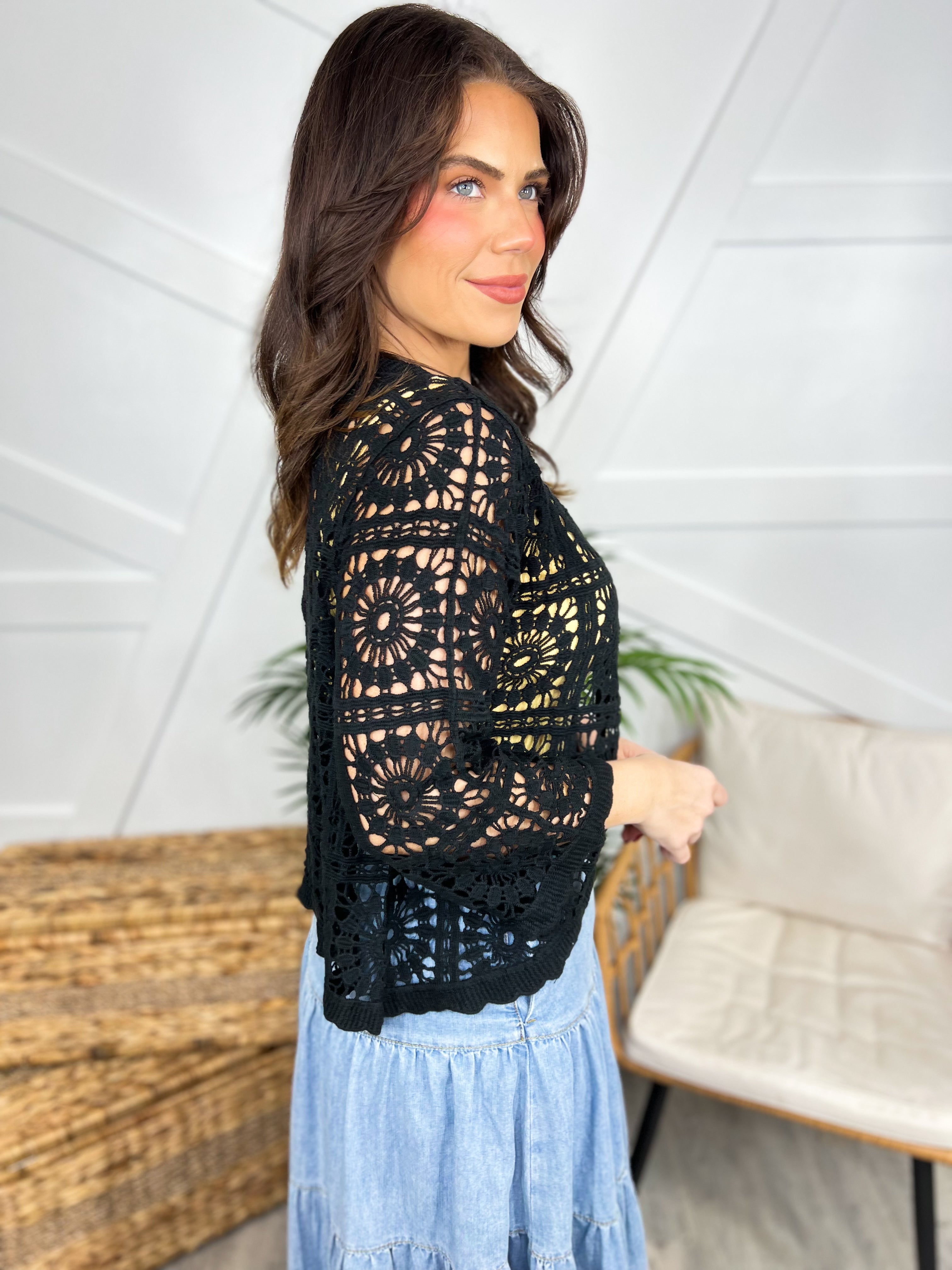 RESTOCK : All That Time Cardigan-220 Cardigans/ Kimonos-Origami Apparel-Heathered Boho Boutique, Women's Fashion and Accessories in Palmetto, FL