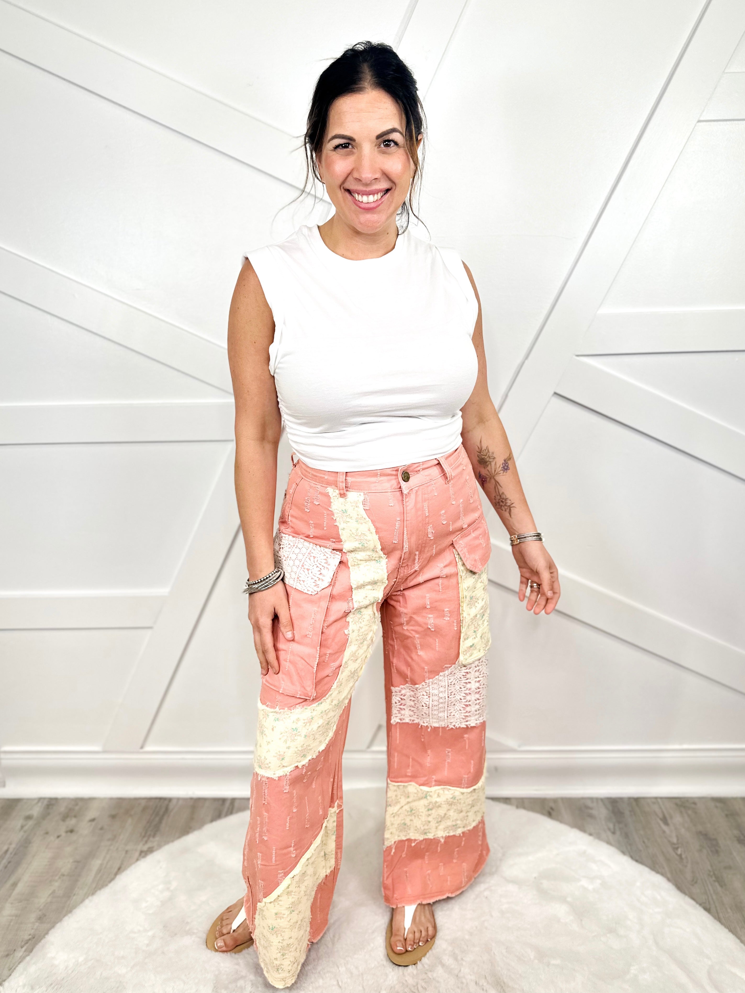 Meet Cute Pants-190 Jeans-Pol-Heathered Boho Boutique, Women's Fashion and Accessories in Palmetto, FL