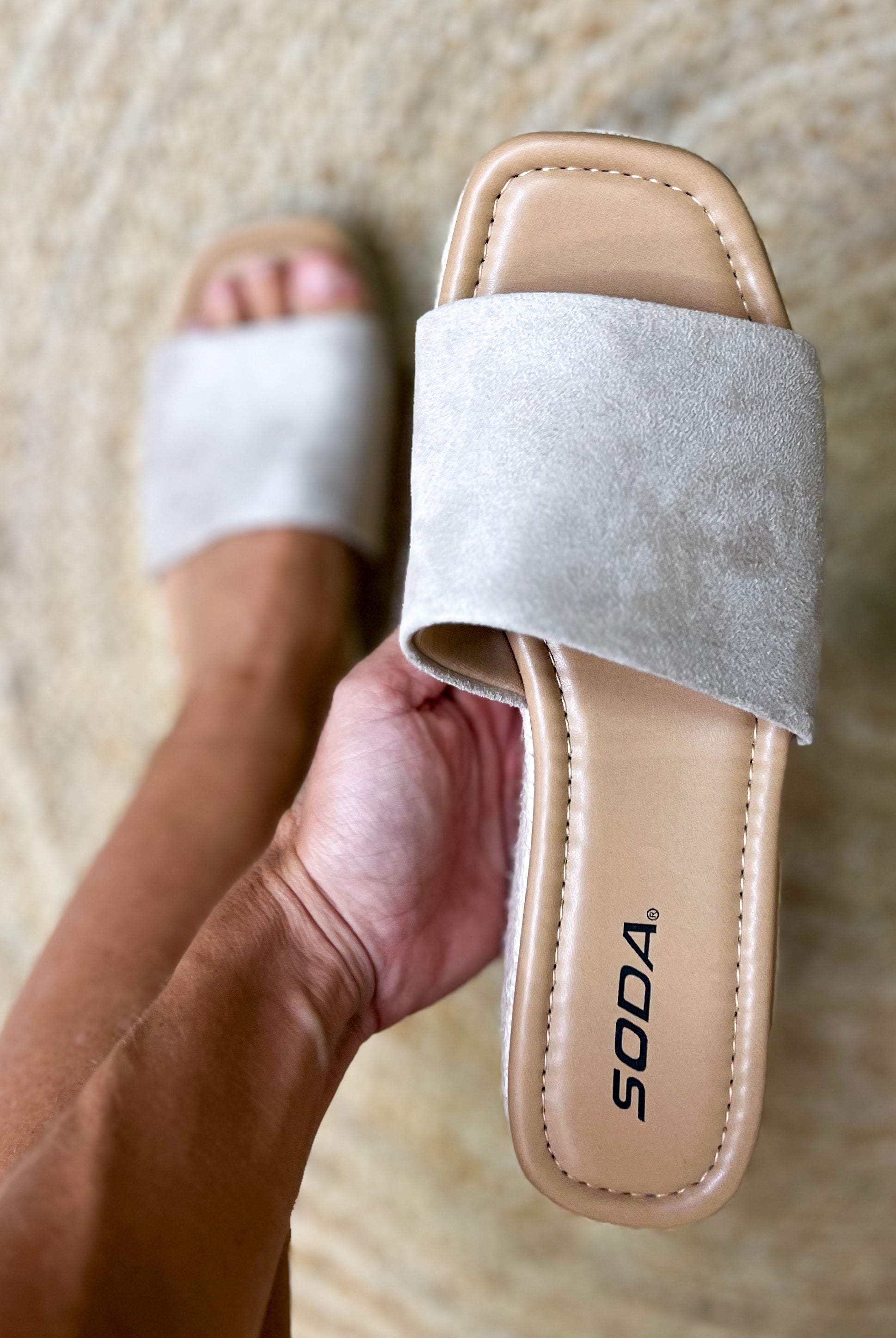 Sandy Shores Wedges-350 SHOES-FORTUNE DYNAMIC-Heathered Boho Boutique, Women's Fashion and Accessories in Palmetto, FL