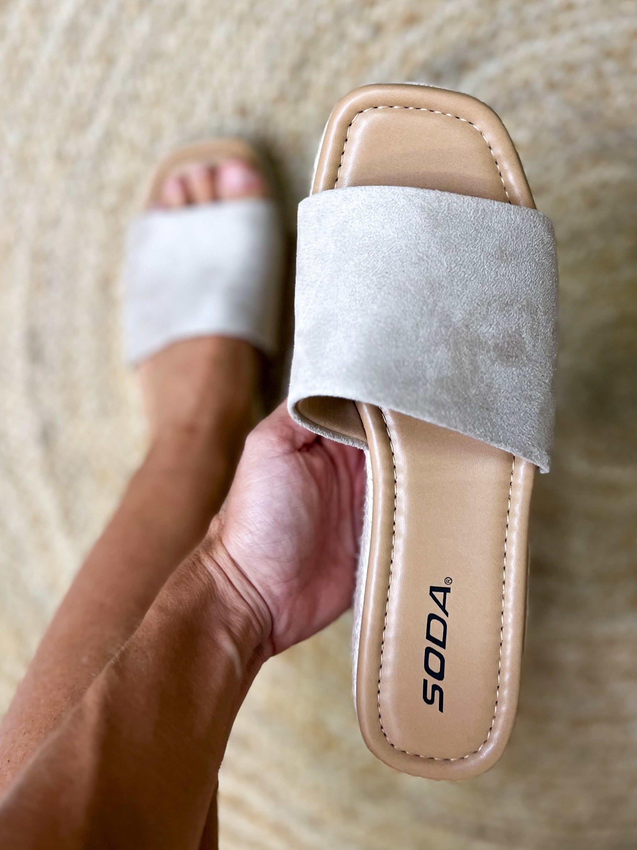 Sandy Shores Wedges-350 SHOES-FORTUNE DYNAMIC-Heathered Boho Boutique, Women's Fashion and Accessories in Palmetto, FL