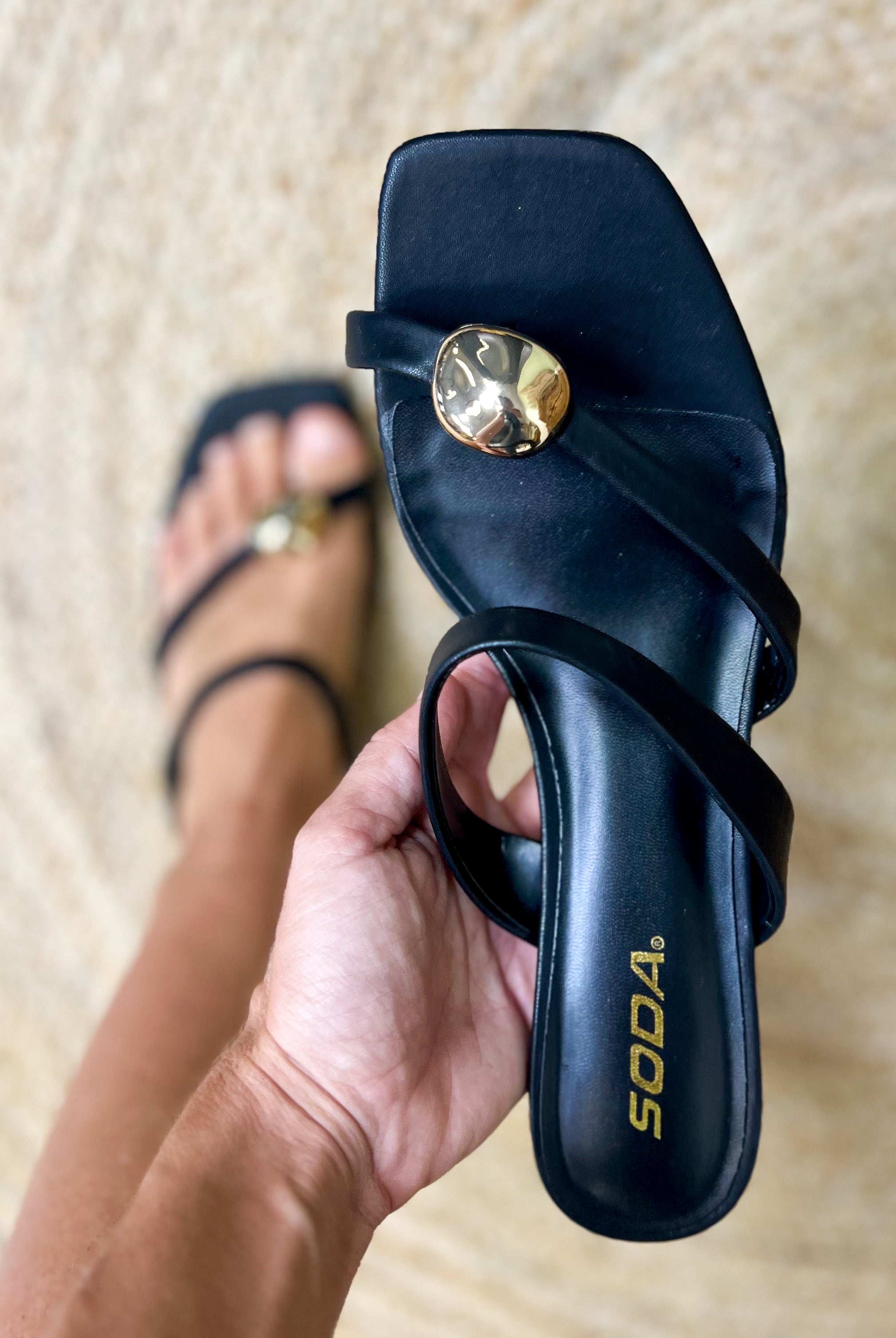 Midnight Muse Heels-350 SHOES-FORTUNE DYNAMIC-Heathered Boho Boutique, Women's Fashion and Accessories in Palmetto, FL