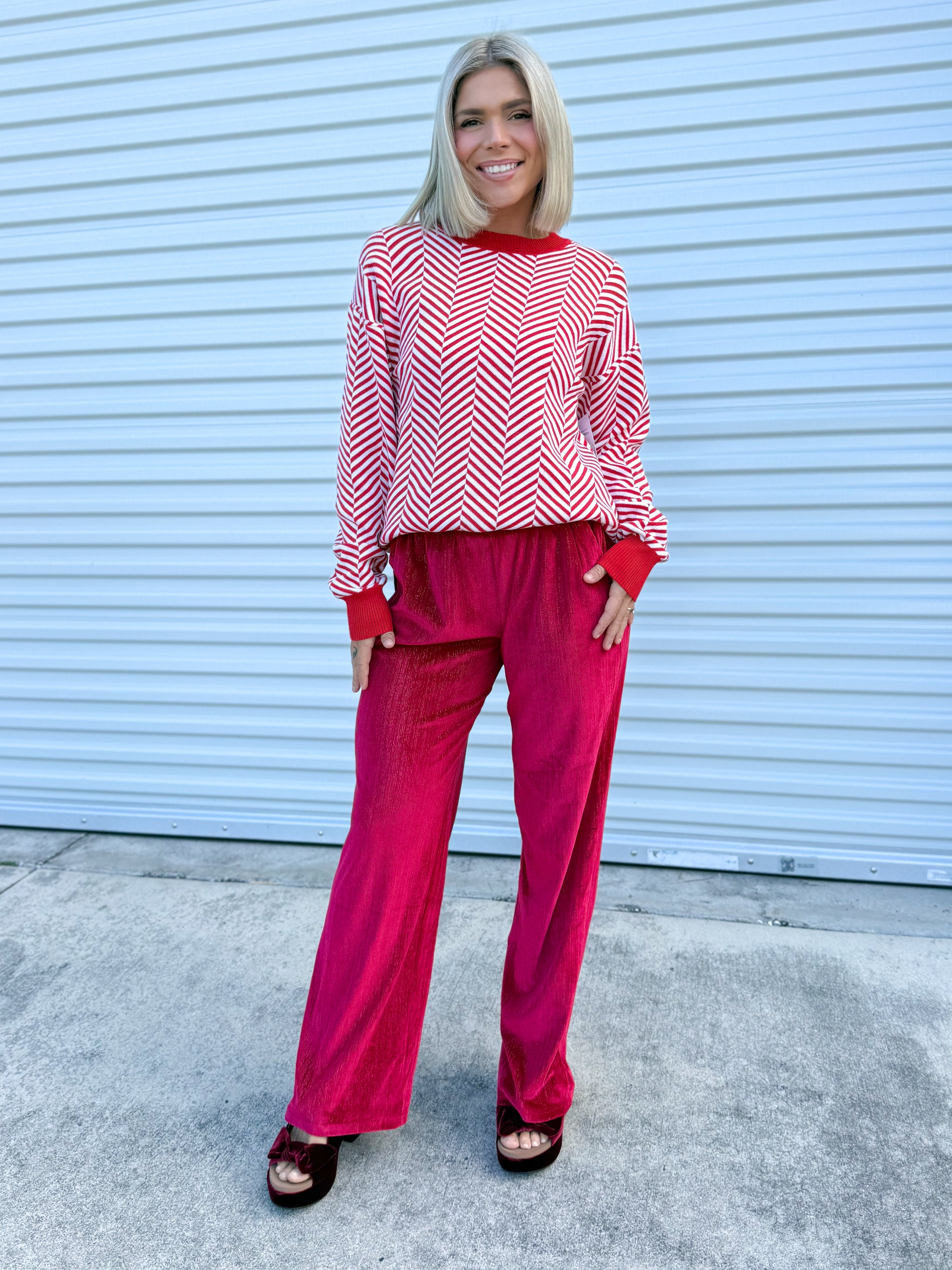 Oh What Fun Sweater-125 SWEATER-DEAR SCARLETT-Heathered Boho Boutique, Women's Fashion and Accessories in Palmetto, FL