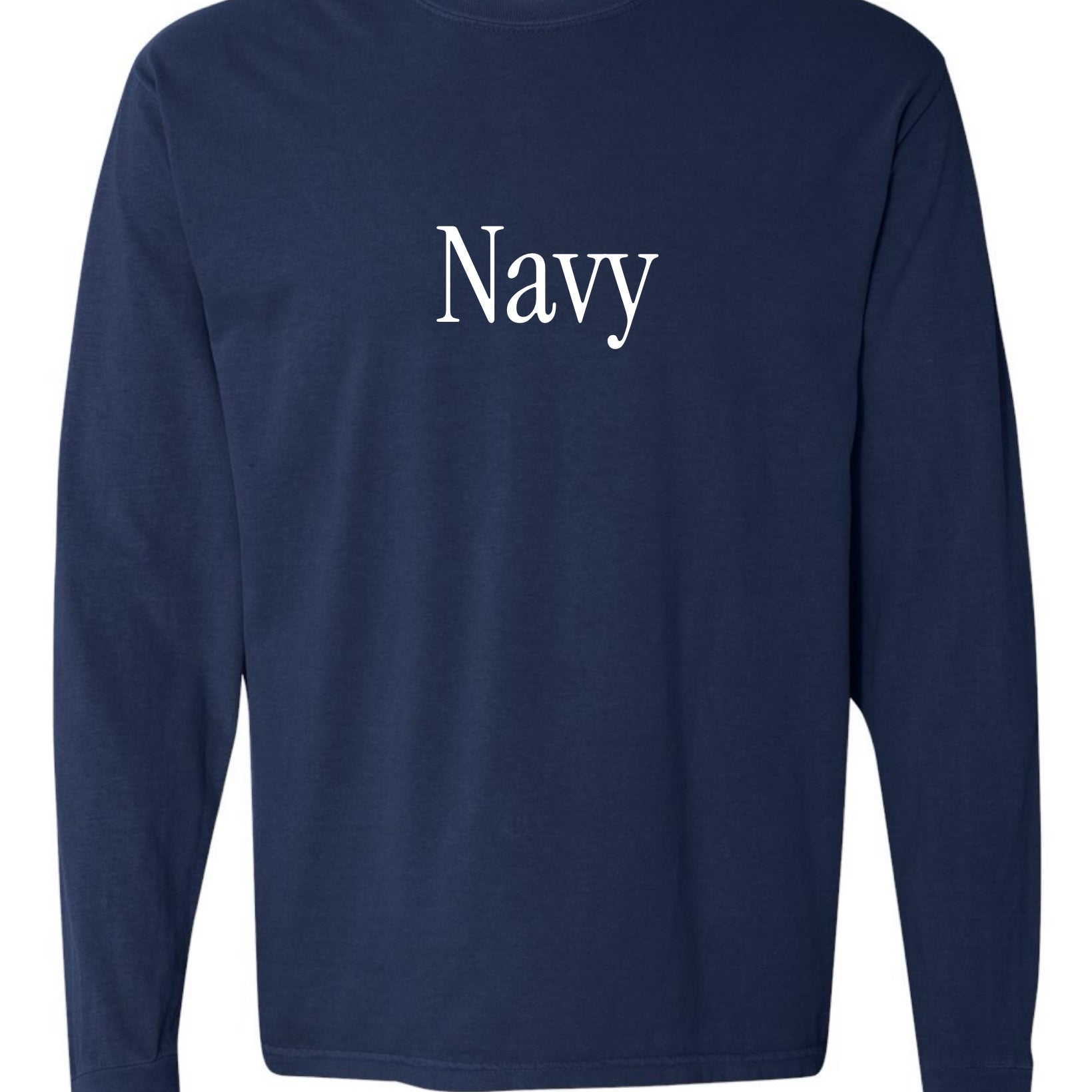 Will Not Fear-White Text-Graphic Long Sleeve-130 Graphic Tees-Heathered Boho-Heathered Boho Boutique, Women's Fashion and Accessories in Palmetto, FL