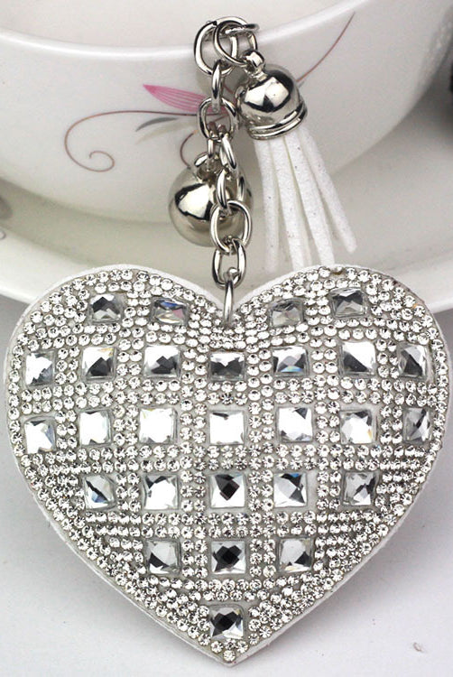 💎 Bling My Heart Purse Charm-340 OTHER ACCESSORIES-NIHAO JEWELRY-Heathered Boho Boutique, Women's Fashion and Accessories in Palmetto, FL