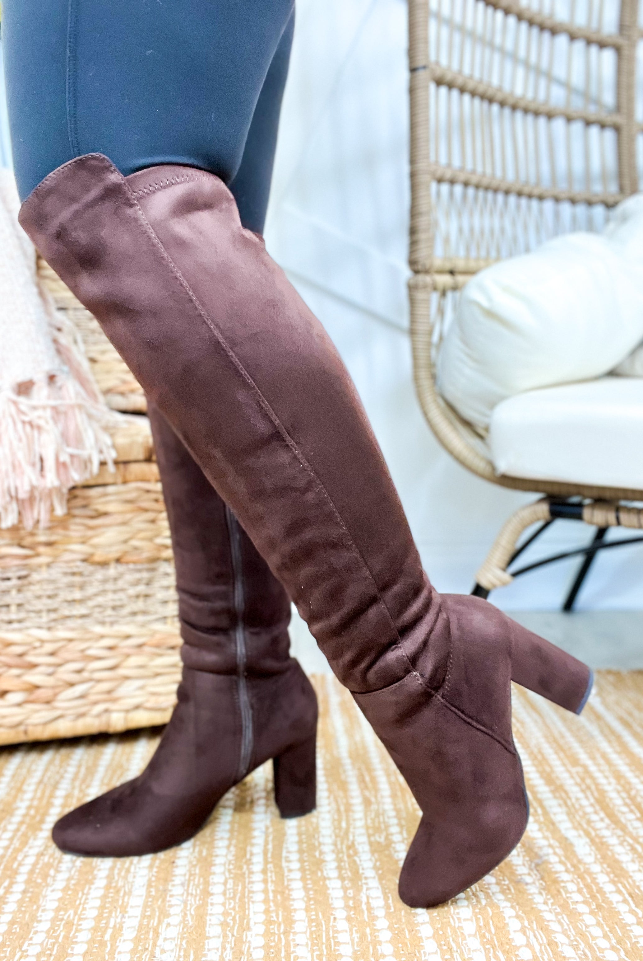 Whisky Boots - Brown-350 SHOES-Top Guy-Heathered Boho Boutique, Women's Fashion and Accessories in Palmetto, FL