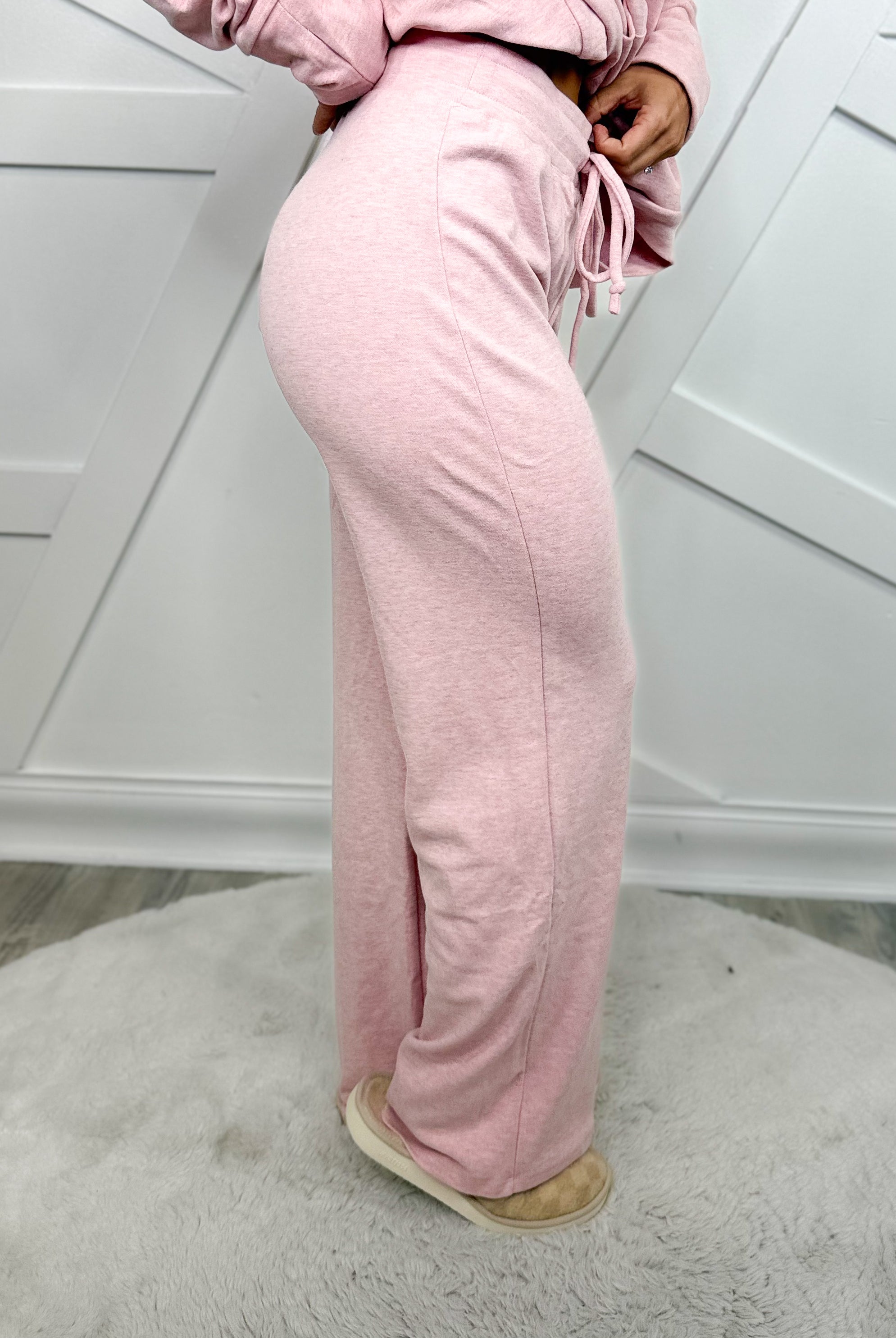Restock: Always on the Move Lounge Pants-150 PANTS-YELETE-Heathered Boho Boutique, Women's Fashion and Accessories in Palmetto, FL