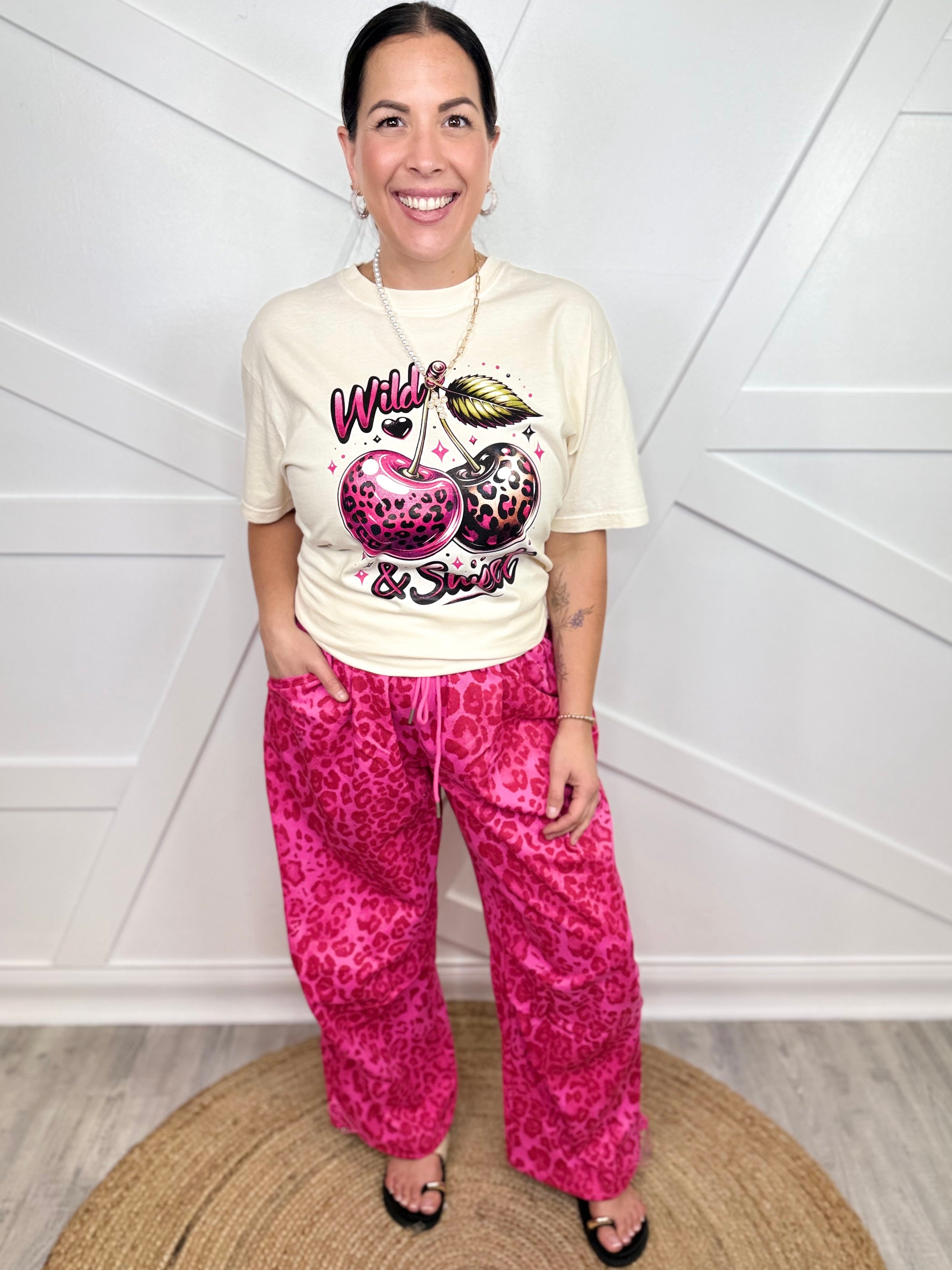 Hot and Dangerous Pants-150 PANTS-Davi & Dani-Heathered Boho Boutique, Women's Fashion and Accessories in Palmetto, FL