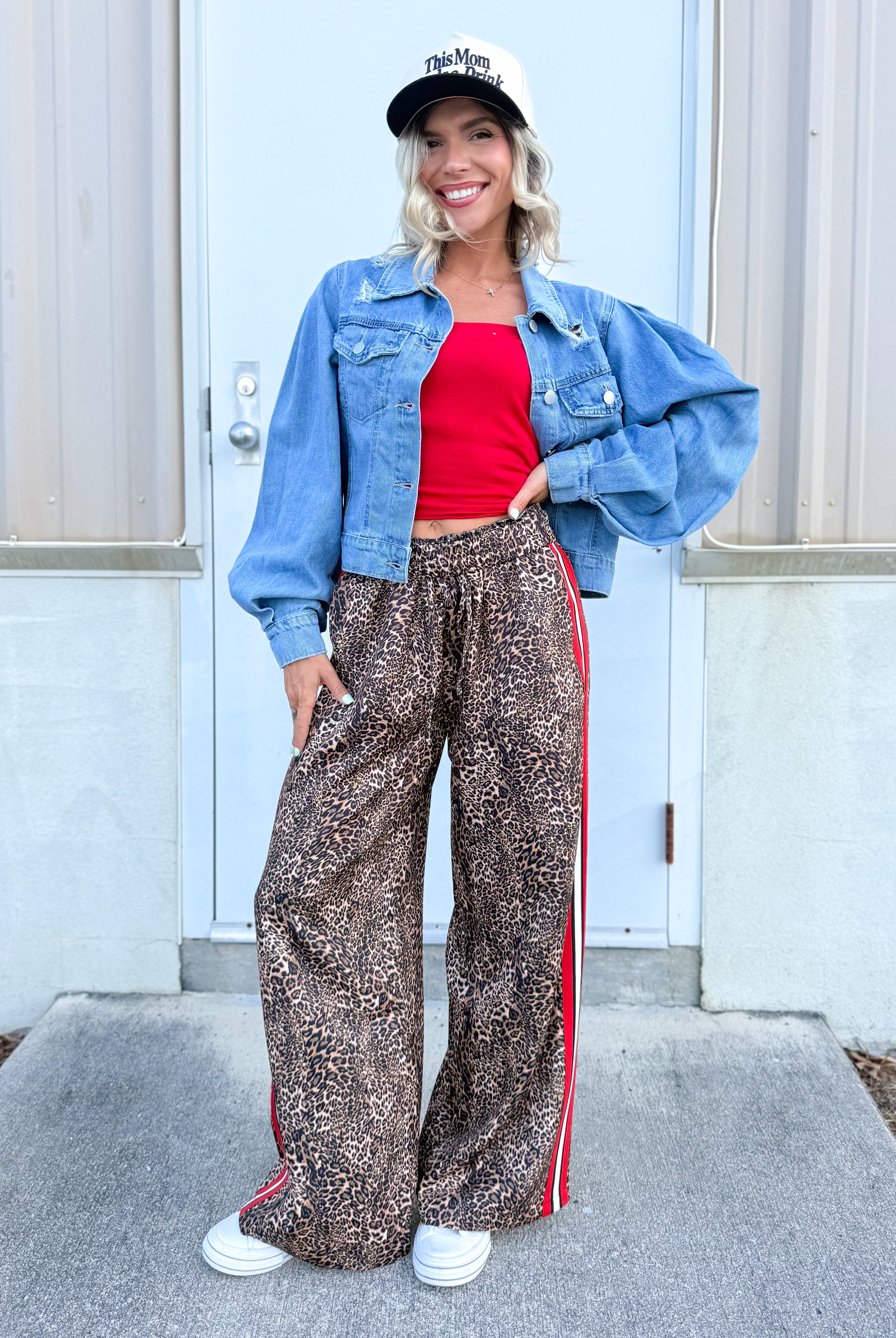Wild Side Weekend Pants-150 PANTS-JADE BY JANE-Heathered Boho Boutique, Women's Fashion and Accessories in Palmetto, FL