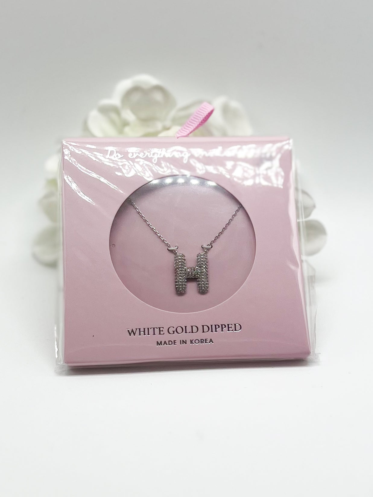 CZ Initial Necklace-310 Jewelry-KW fashion-Heathered Boho Boutique, Women's Fashion and Accessories in Palmetto, FL