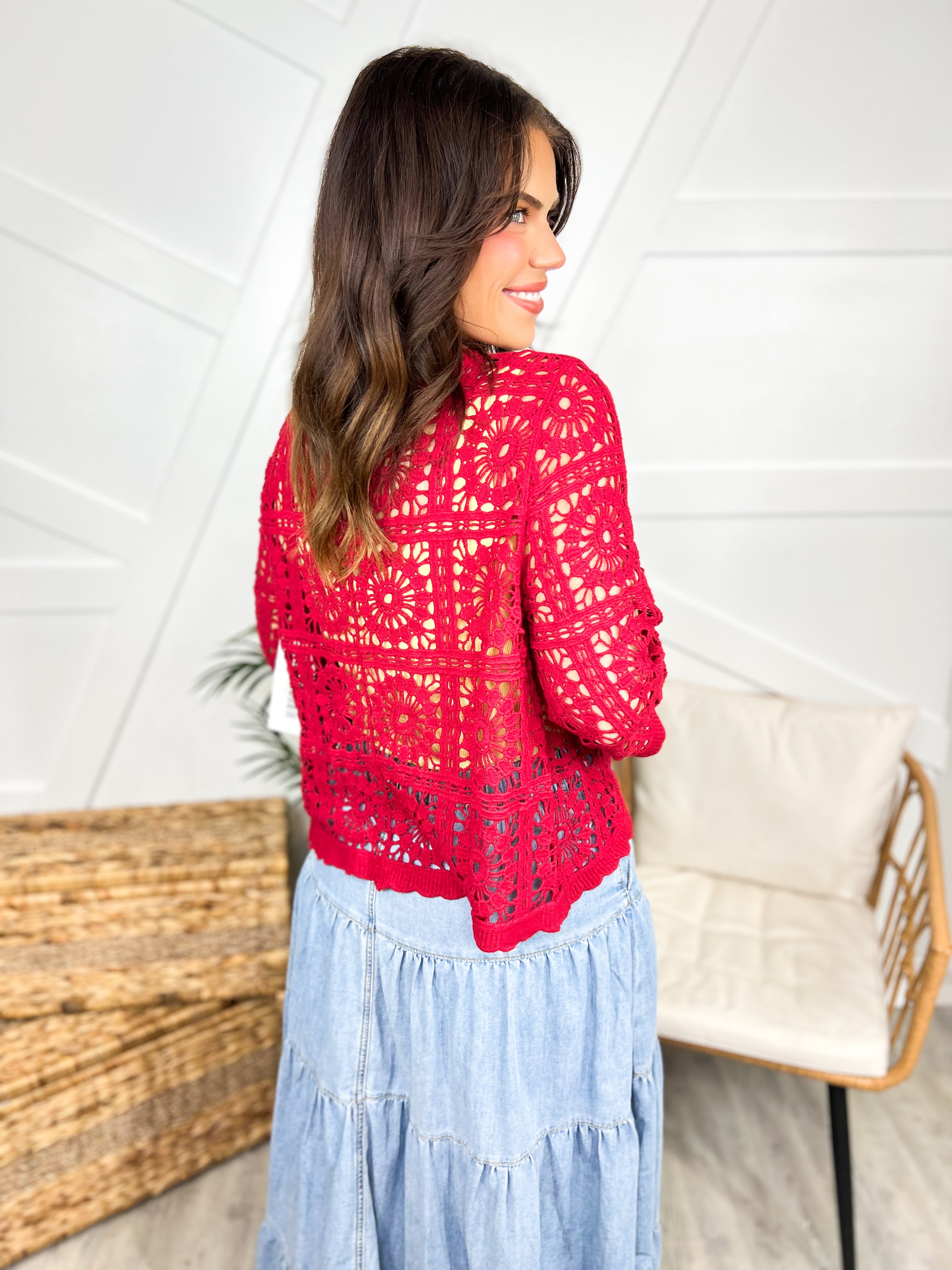 RESTOCK : All That Time Cardigan-220 Cardigans/ Kimonos-Origami Apparel-Heathered Boho Boutique, Women's Fashion and Accessories in Palmetto, FL