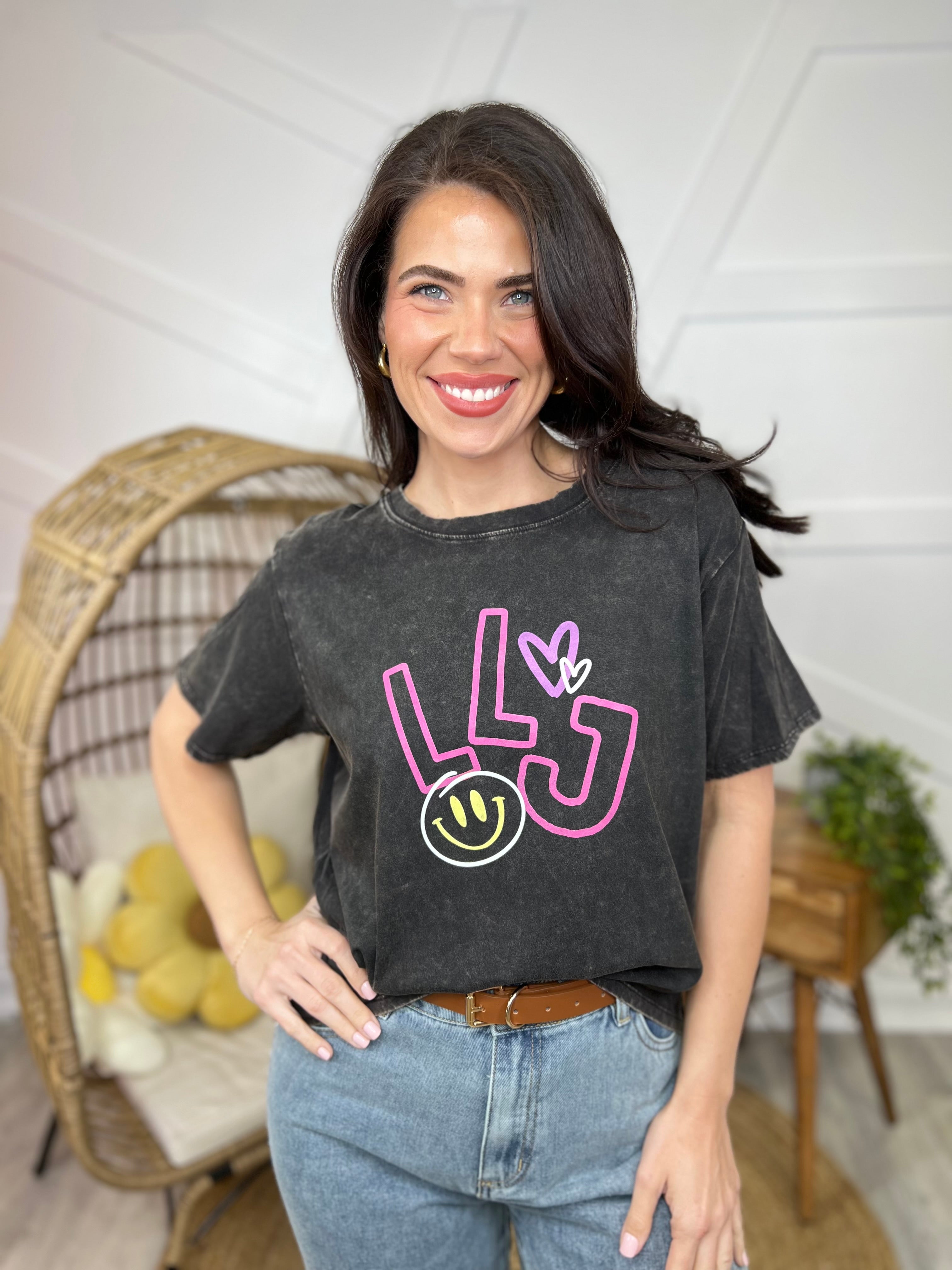Love Like Jesus Graphic Tee-130 Graphic Tees-Heathered Boho-Heathered Boho Boutique, Women's Fashion and Accessories in Palmetto, FL