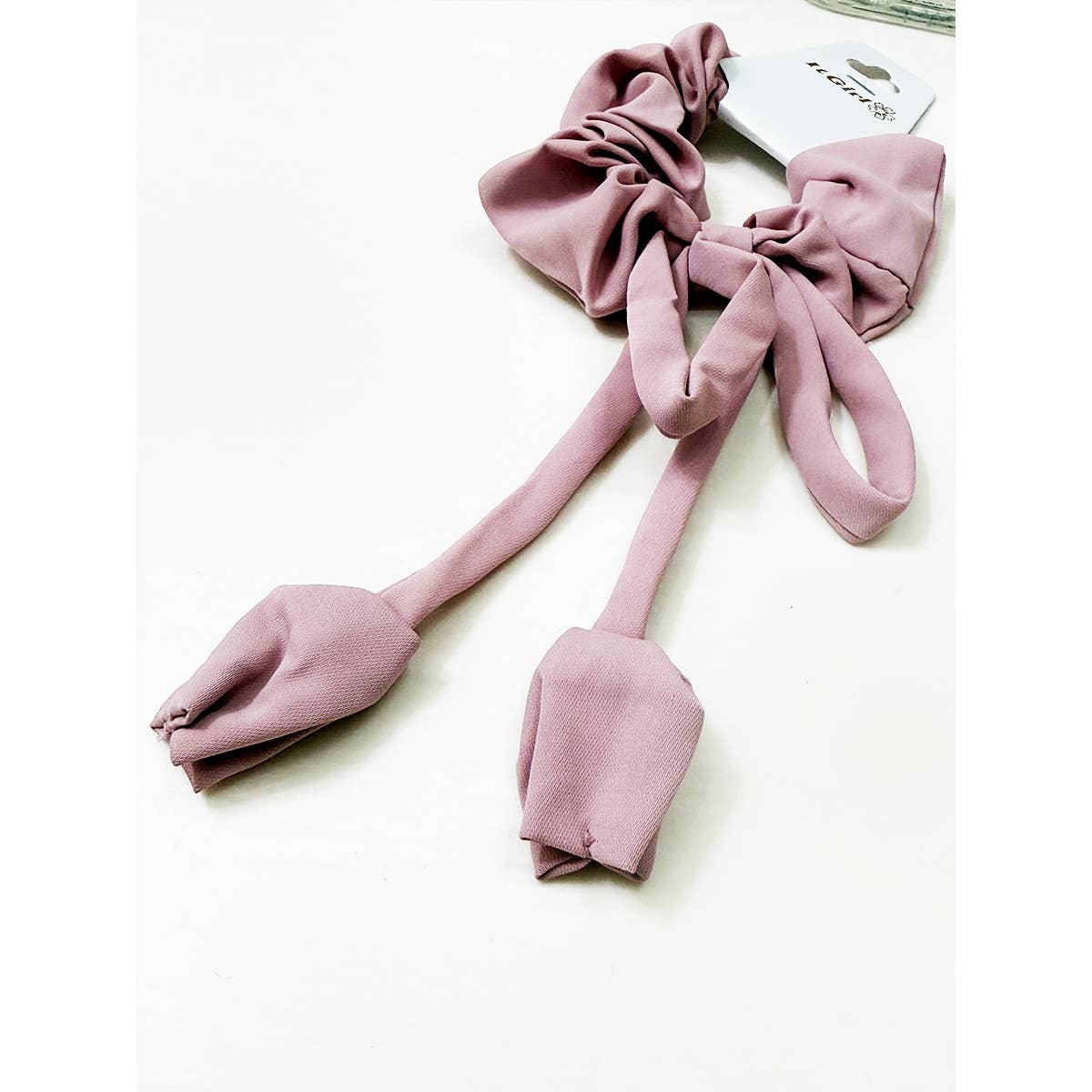 Soft Textured Flower Detailed Scrunchie Set-340 Other Accessories-Love and Repeat-Heathered Boho Boutique, Women's Fashion and Accessories in Palmetto, FL