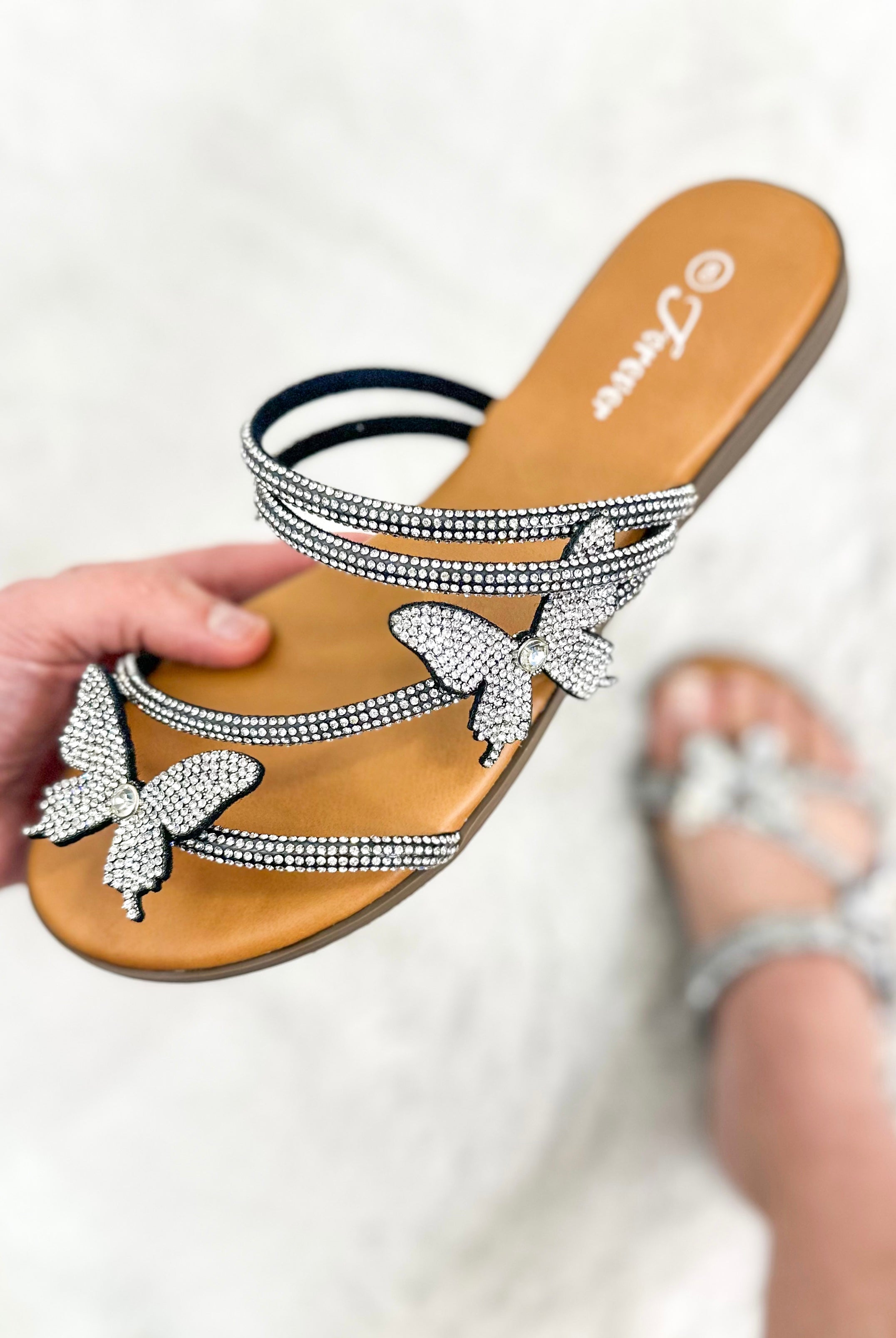 Restock: Mariposa Sandals - Black-350 SHOES-Forever Link-Heathered Boho Boutique, Women's Fashion and Accessories in Palmetto, FL