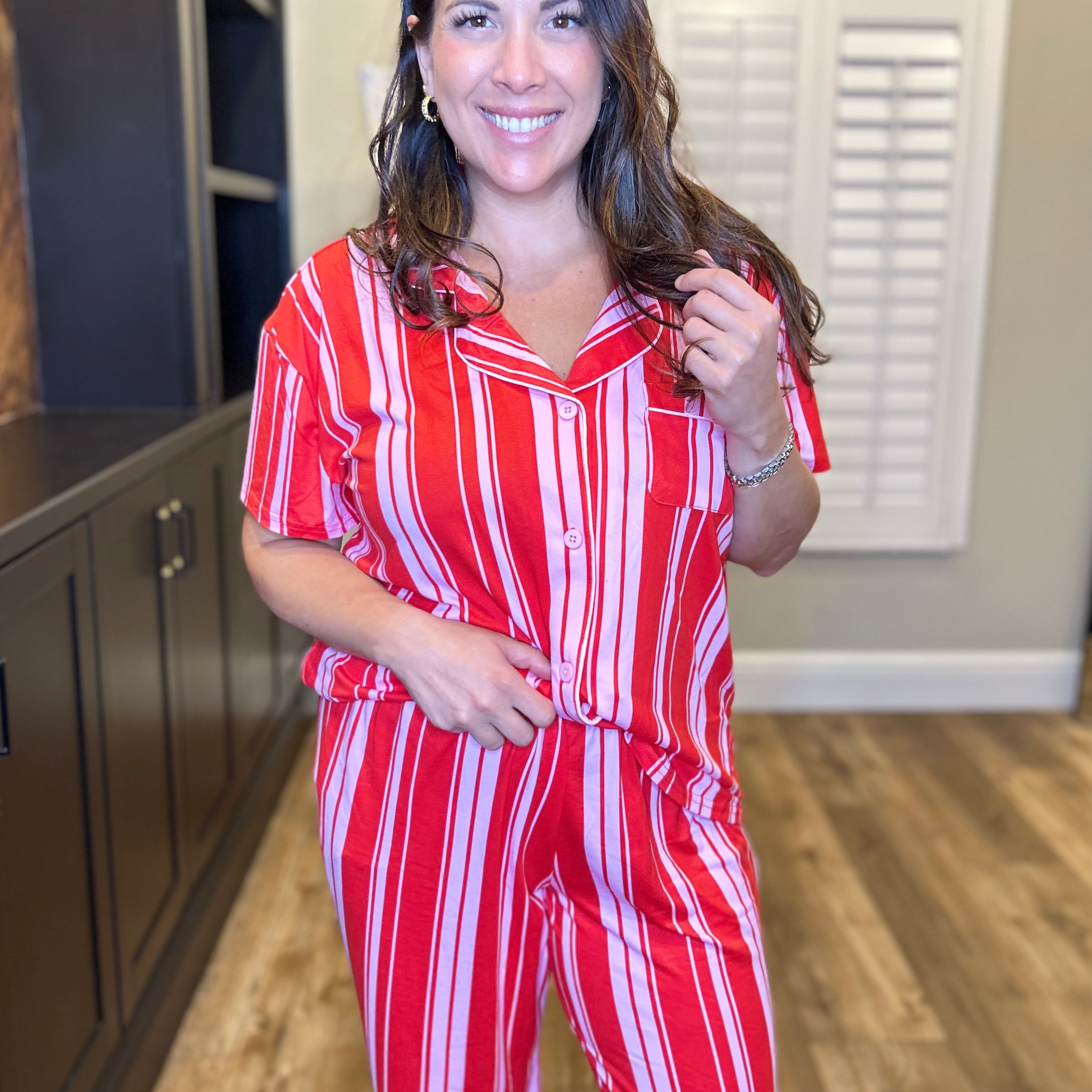 Reset Rest Pajama Pants-150 PANTS-Shop Iris Basic-Heathered Boho Boutique, Women's Fashion and Accessories in Palmetto, FL