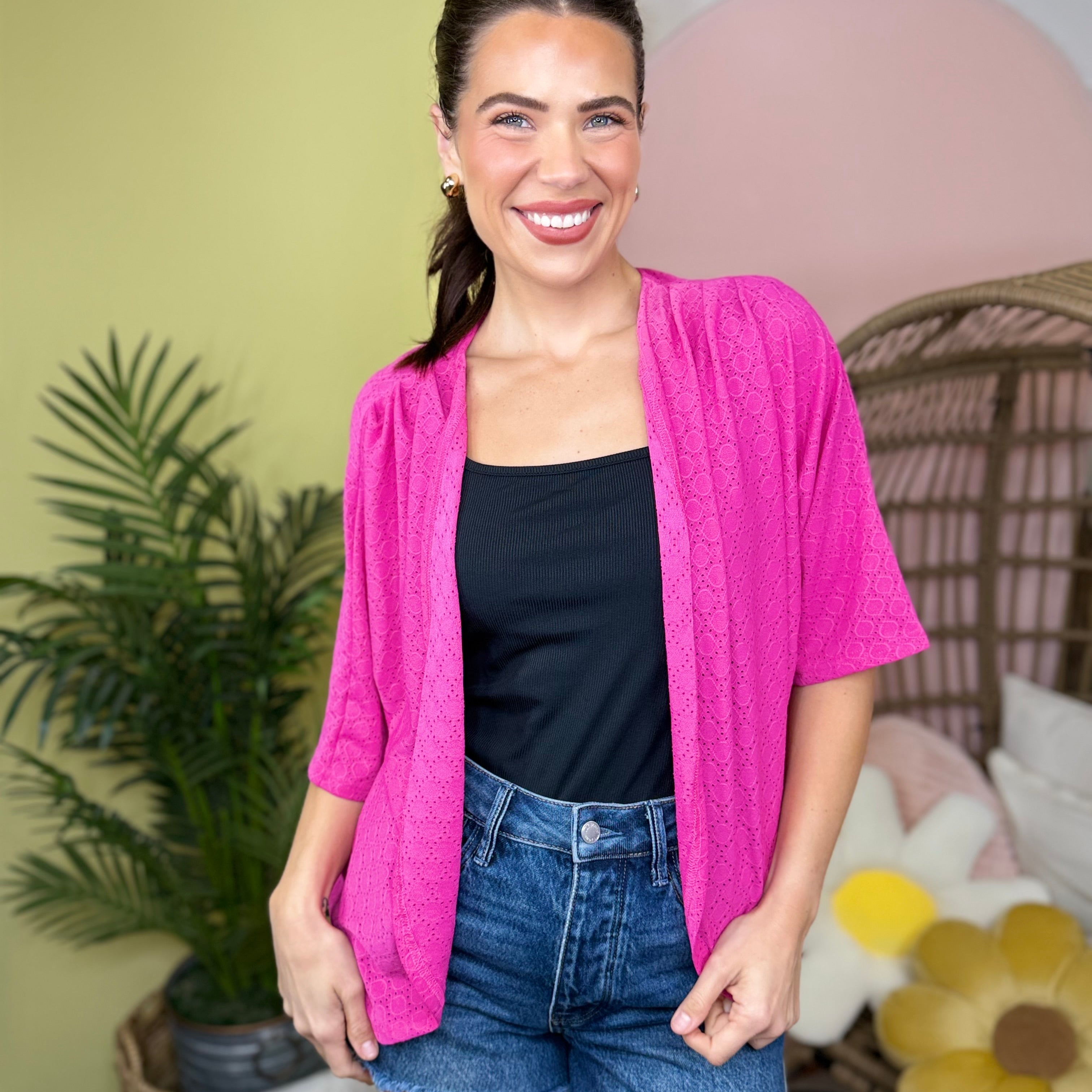 The Sweet Escape Cardigan-220 CARDIGANS KIMONOS-Lovesoft-Heathered Boho Boutique, Women's Fashion and Accessories in Palmetto, FL