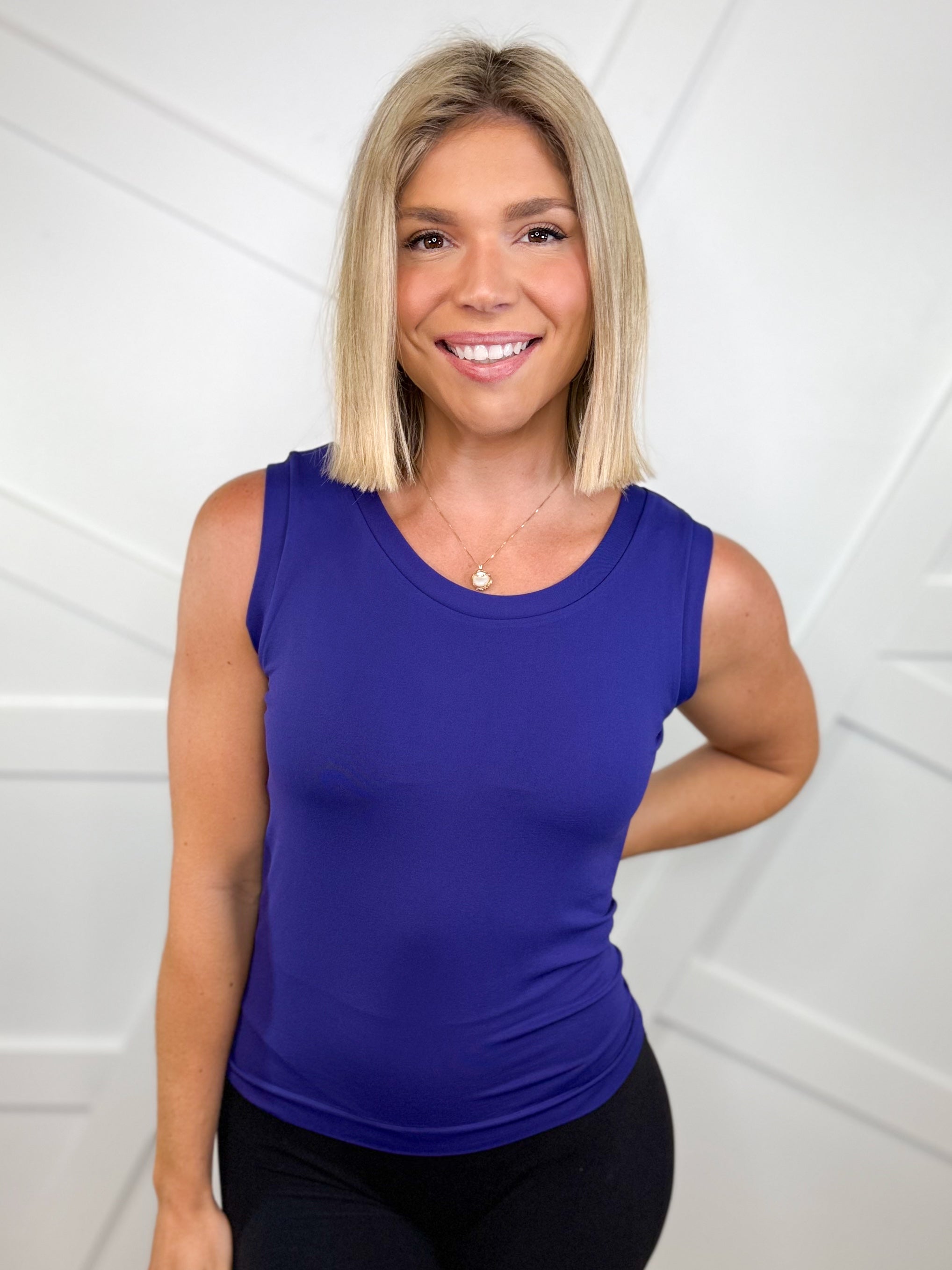 RESTOCK: Wind Down Tank Top-100 Tank/Crop Tops-YELETE-Heathered Boho Boutique, Women's Fashion and Accessories in Palmetto, FL