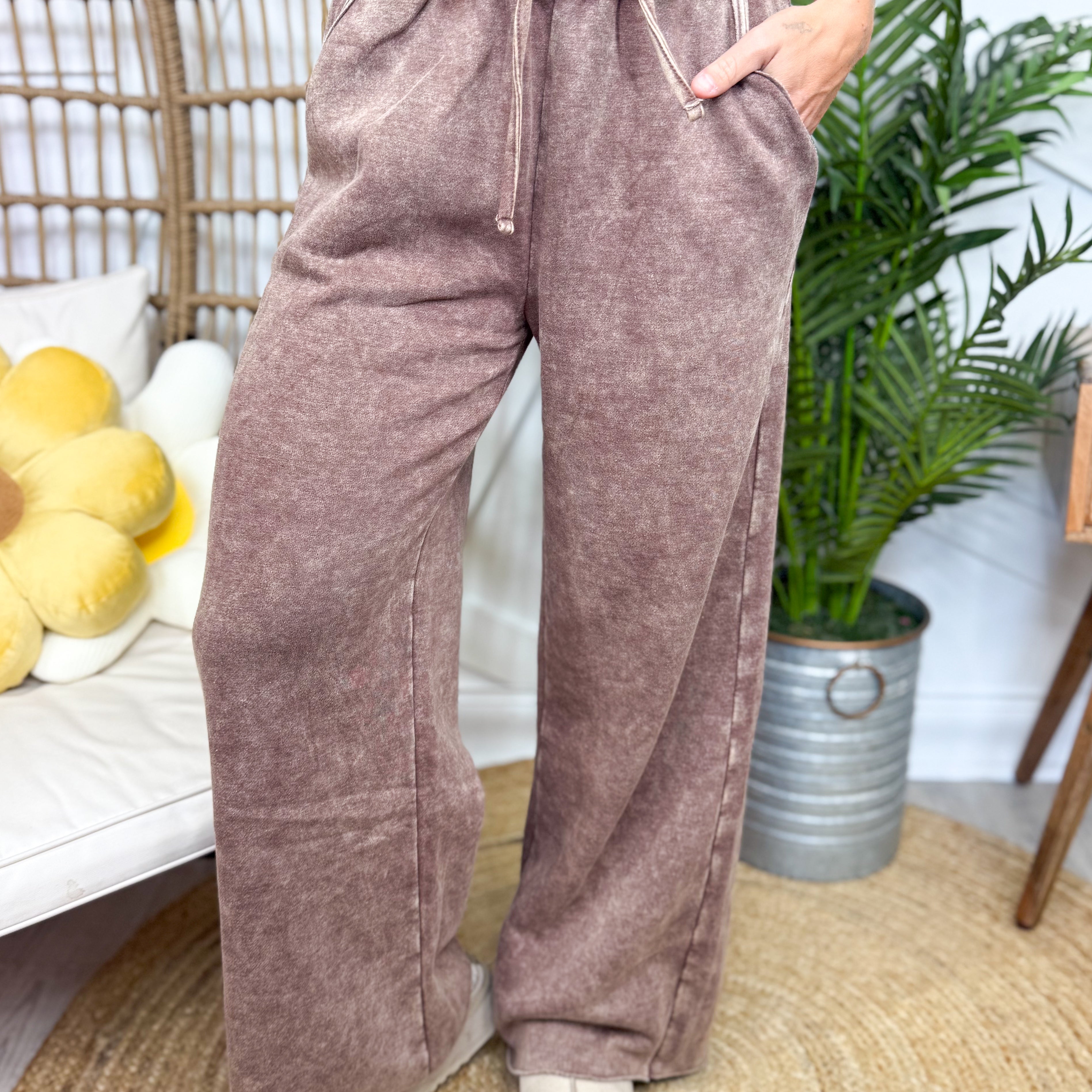Restock: Picked Just For You Pants-150 PANTS-ZENANA-Heathered Boho Boutique, Women's Fashion and Accessories in Palmetto, FL