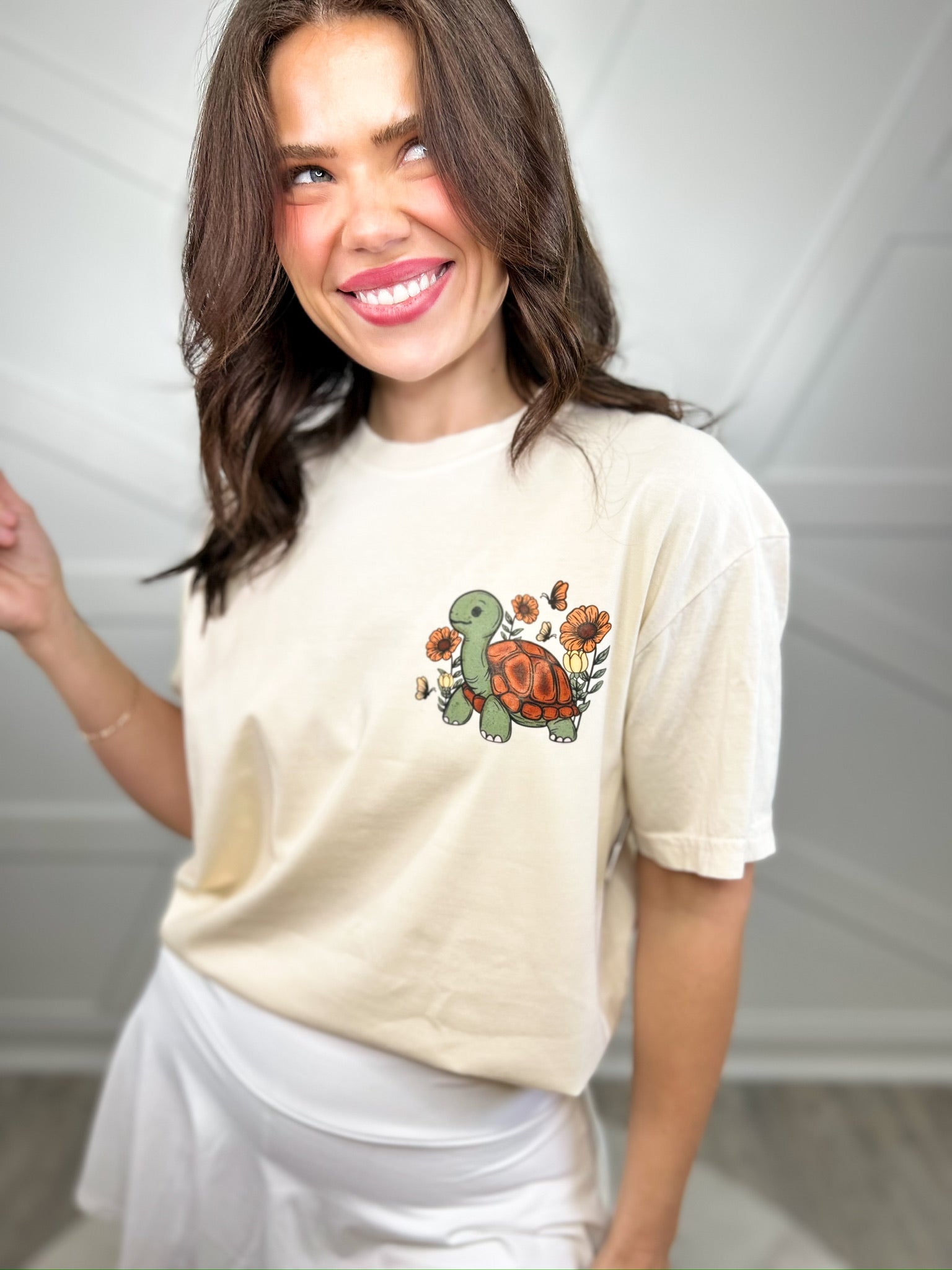 Slow Down Graphic Tee-130 Graphic Tees-Heathered Boho-Heathered Boho Boutique, Women's Fashion and Accessories in Palmetto, FL