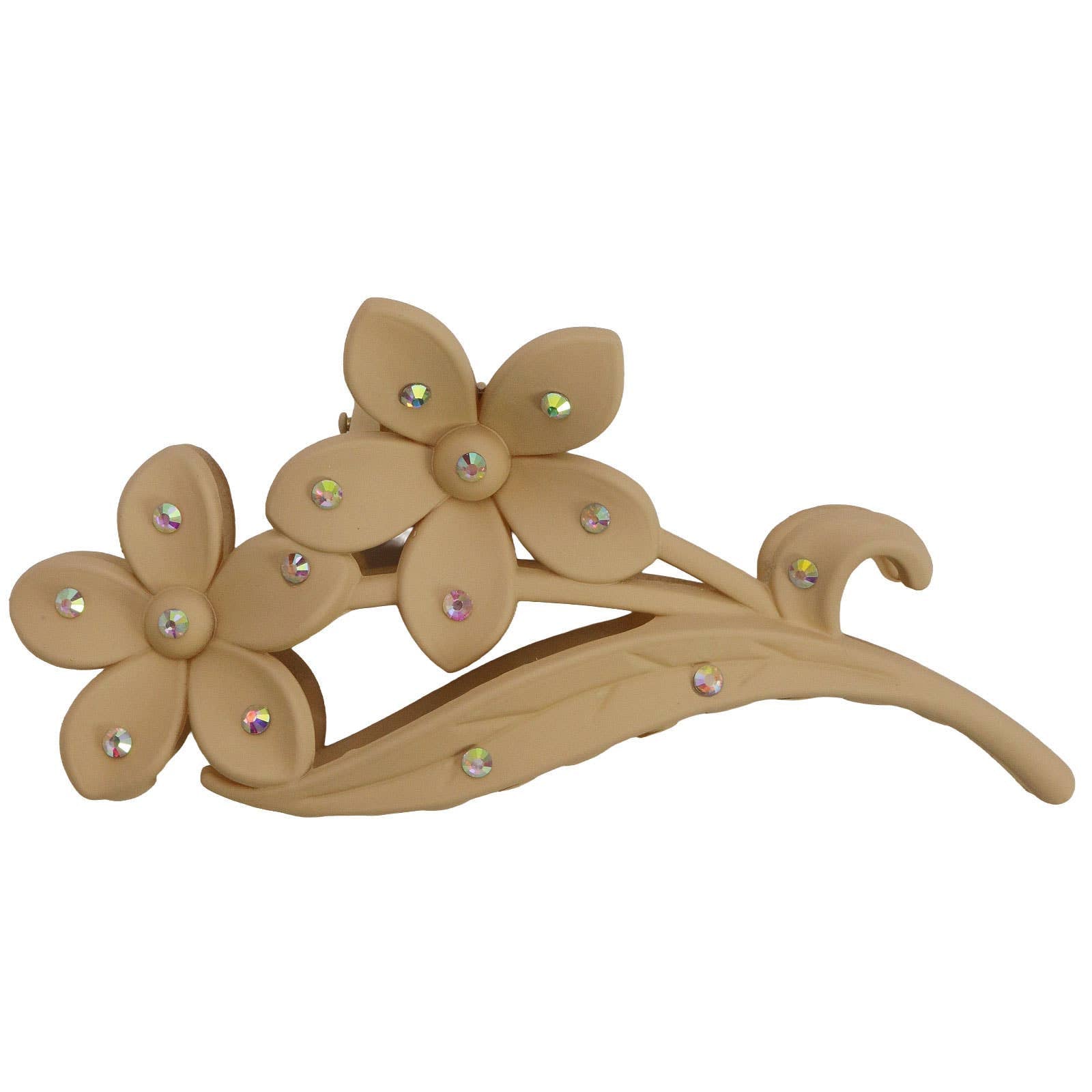 Bling Matte Flower Bouquet Hair Claw-Cap Zone-Heathered Boho Boutique, Women's Fashion and Accessories in Palmetto, FL