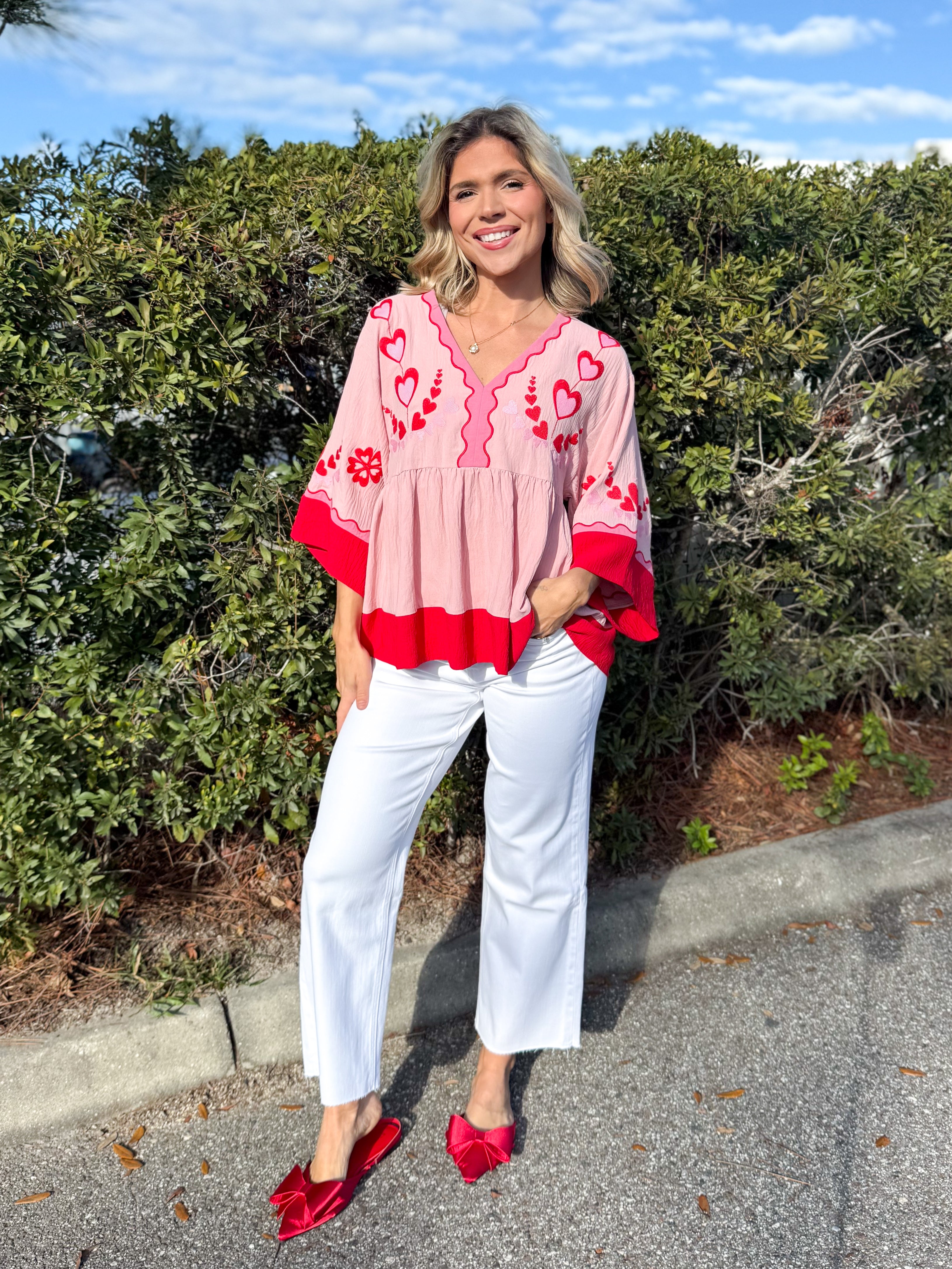 Dreaming Of The Day Wide Leg Jeans by Vervet-190 JEANS-Vervet-Heathered Boho Boutique, Women's Fashion and Accessories in Palmetto, FL