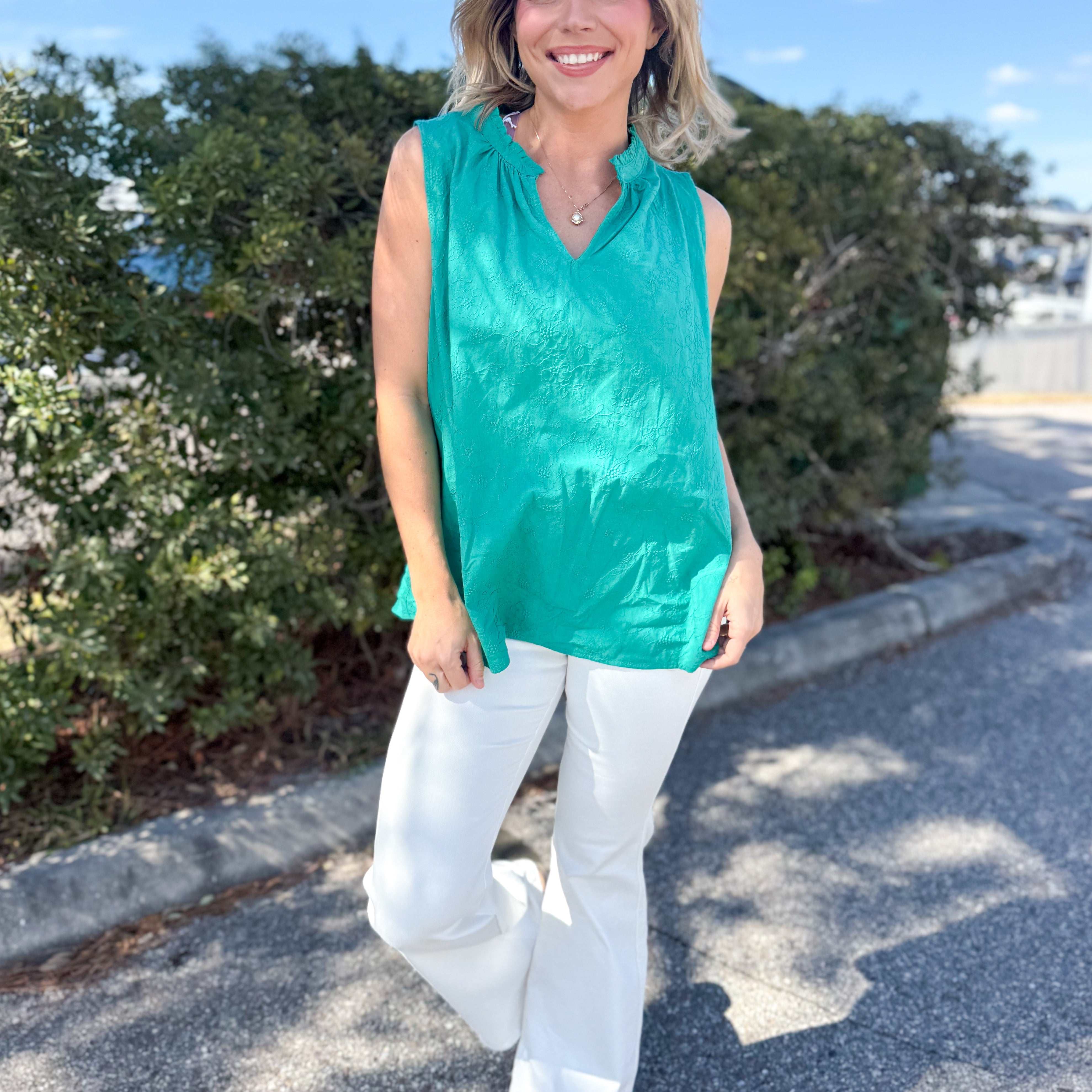 Look So Lovely Top-100 Tank/Crop Tops-DEAR SCARLETT-Heathered Boho Boutique, Women's Fashion and Accessories in Palmetto, FL