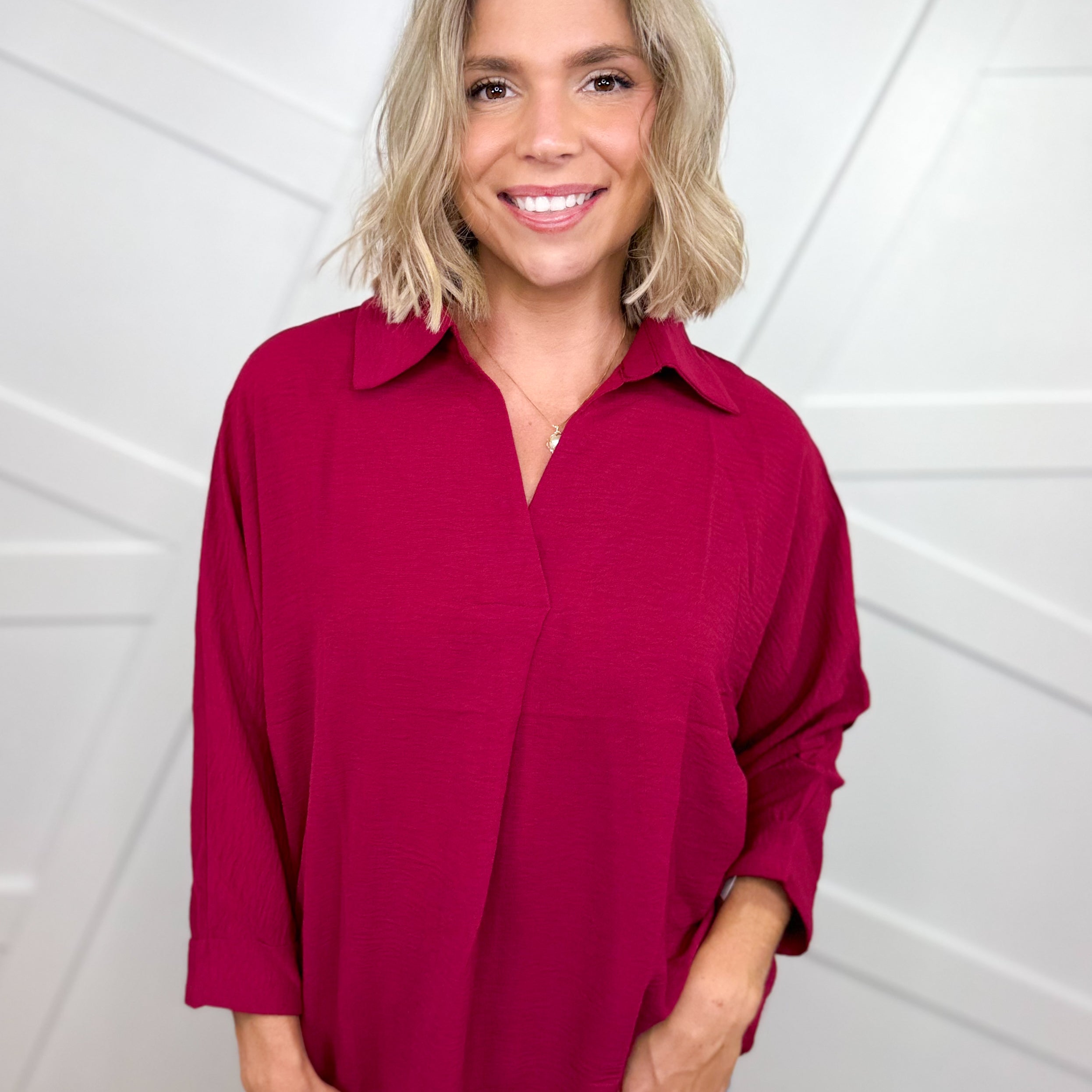 Skyline Top-120 LONG SLEEVE TOPS-SHE + SKY-Heathered Boho Boutique, Women's Fashion and Accessories in Palmetto, FL