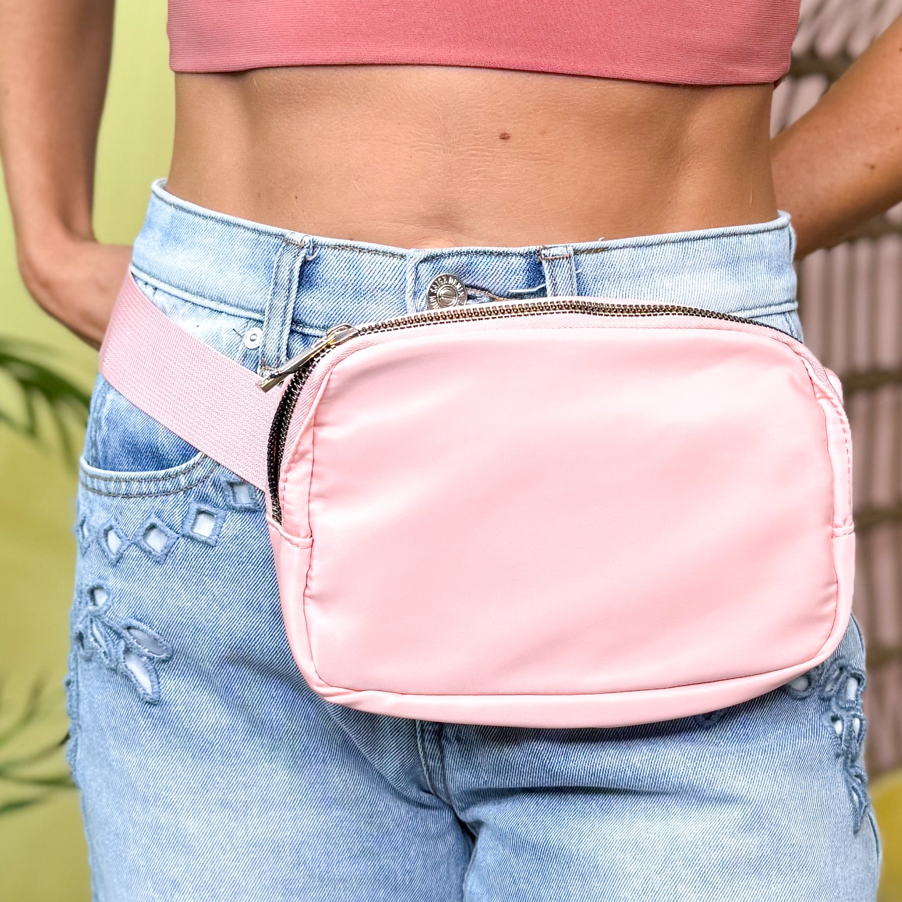 Solid Color Medium Crossbody Belt Bag-320 Bags-Love and Repeat-Heathered Boho Boutique, Women's Fashion and Accessories in Palmetto, FL