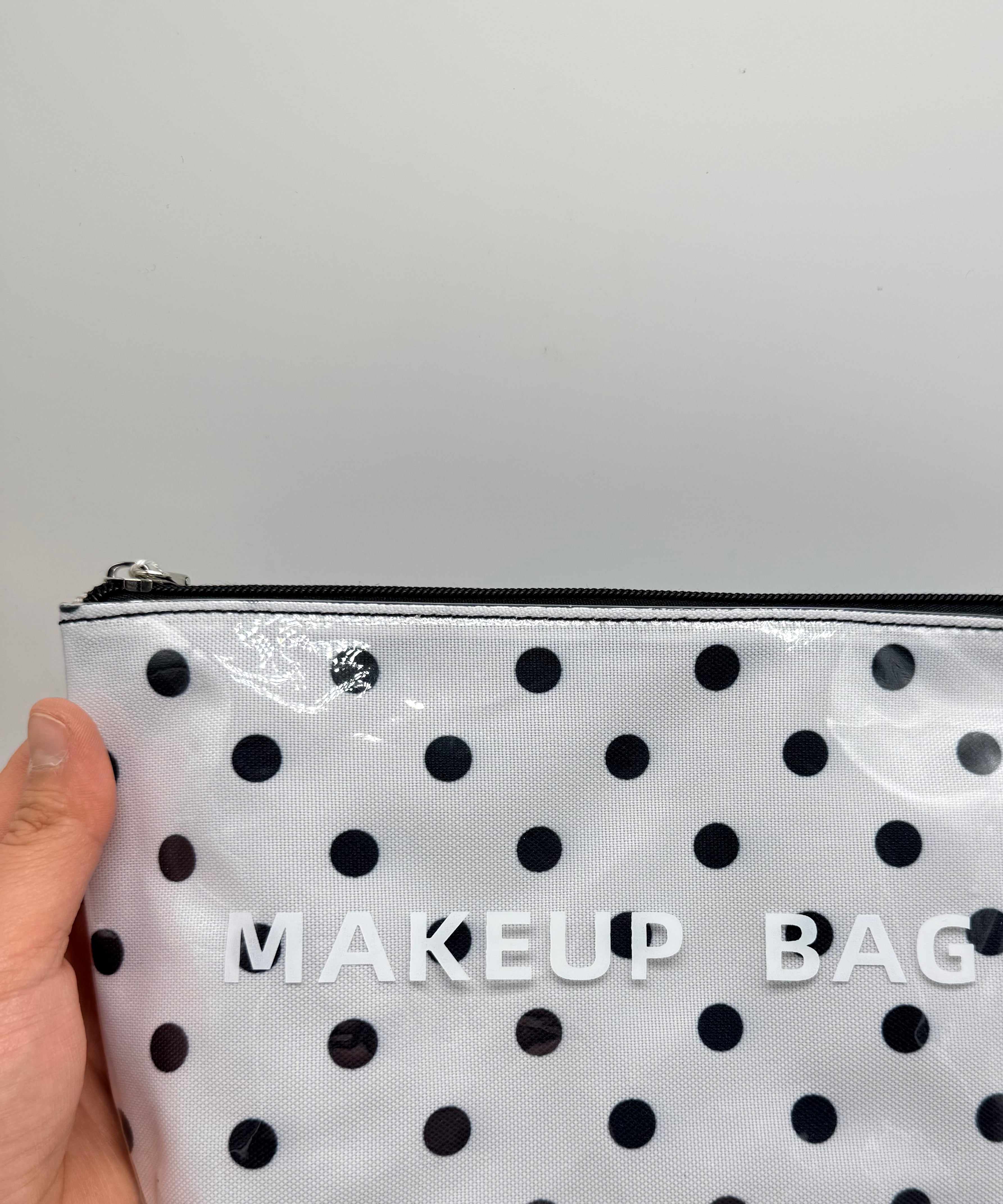 PVC Makeup Bag-320 BAGS-MKS AMERICA-Heathered Boho Boutique, Women's Fashion and Accessories in Palmetto, FL