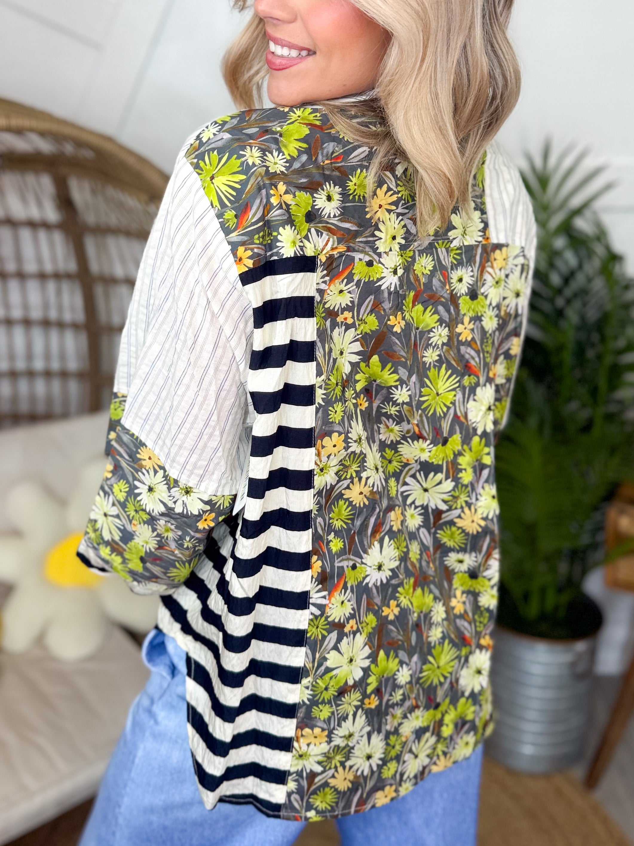 Petal Perfect Top-120 Long Sleeve Tops-SEW IN LOVE-Heathered Boho Boutique, Women's Fashion and Accessories in Palmetto, FL