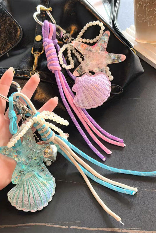 Seaside Charm Bag Charm ✨🐚-340 Other Accessories-Heathered Boho-Heathered Boho Boutique, Women's Fashion and Accessories in Palmetto, FL