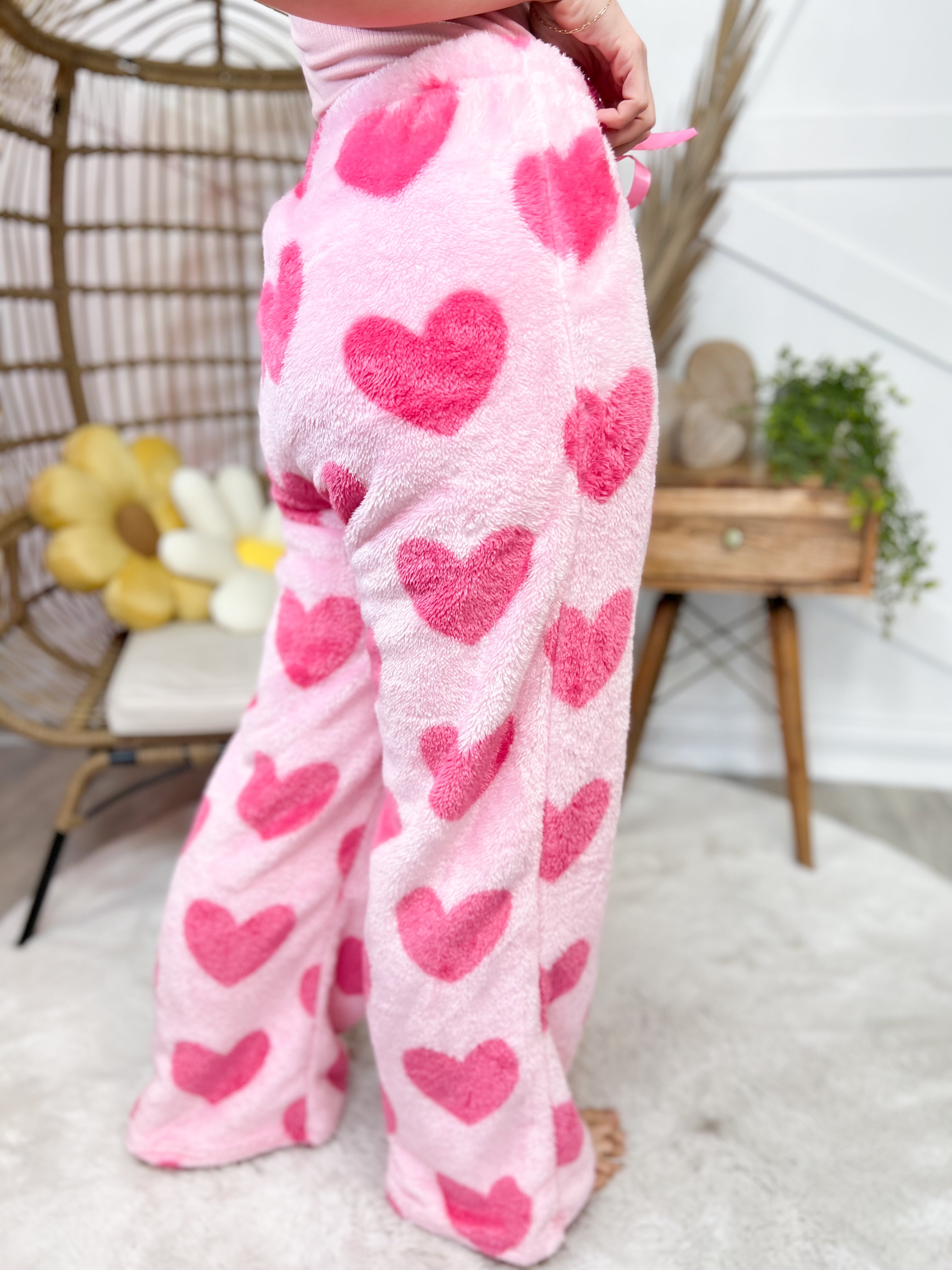 Heart Pants-150 PANTS-Heathered Boho-Heathered Boho Boutique, Women's Fashion and Accessories in Palmetto, FL