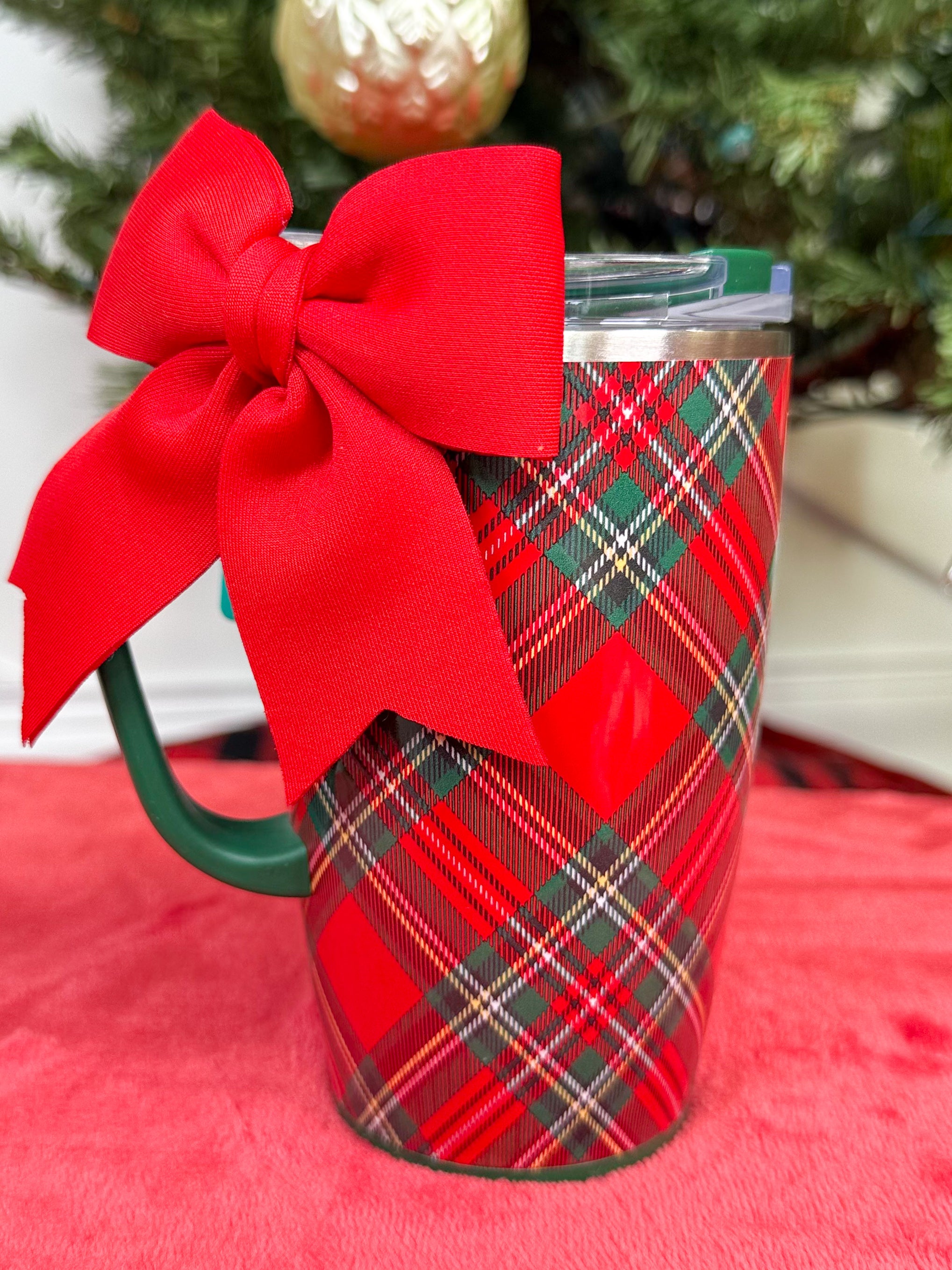 Christmas Plaid Swig-340 Other Accessories-Swig-Heathered Boho Boutique, Women's Fashion and Accessories in Palmetto, FL