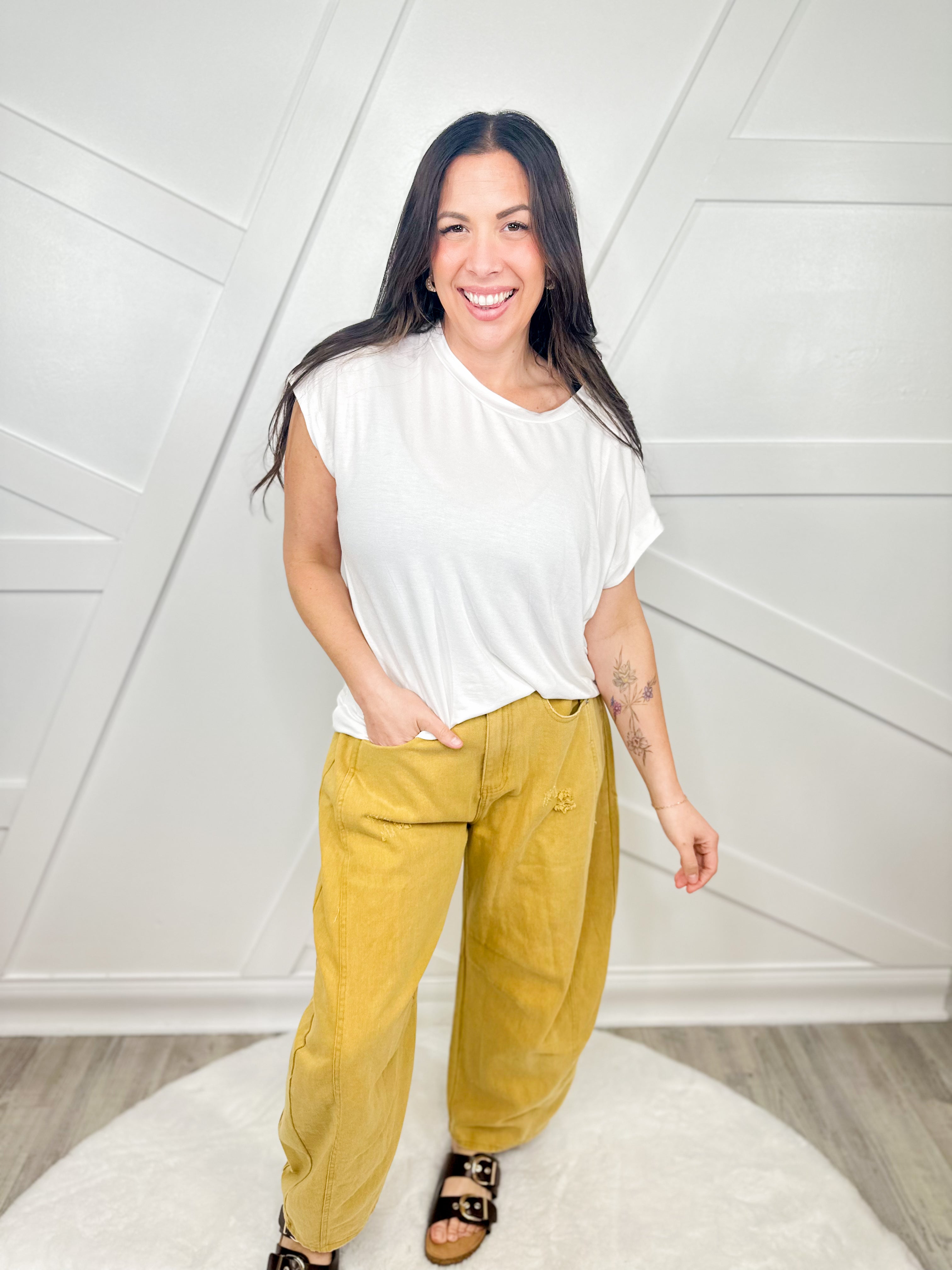 Restock: Show Me How Pants-150 PANTS-ODDI-Heathered Boho Boutique, Women's Fashion and Accessories in Palmetto, FL