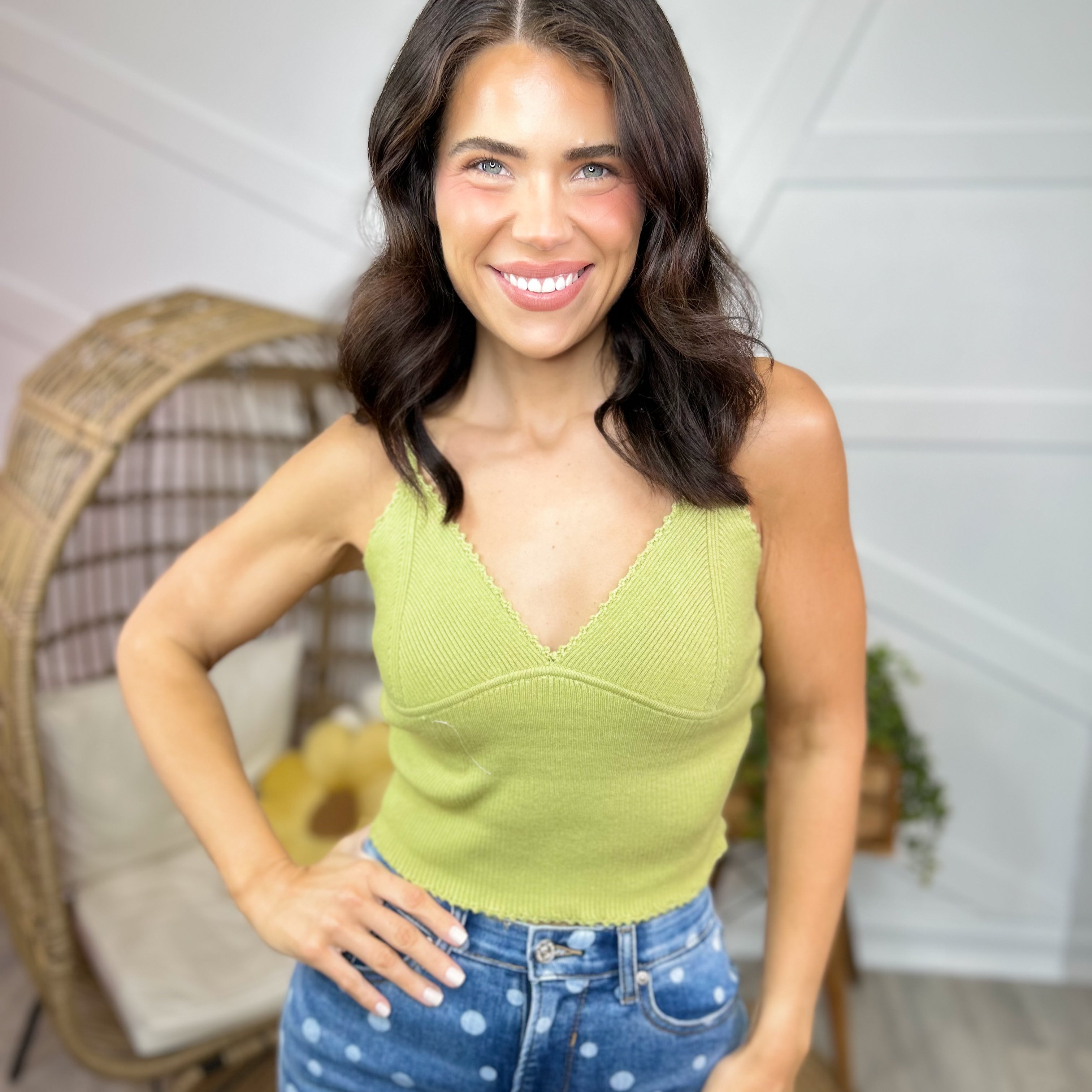 The Must-Have Ribbed Tank-100 TANK/CROP TOPS-JADE BY JANE-Heathered Boho Boutique, Women's Fashion and Accessories in Palmetto, FL
