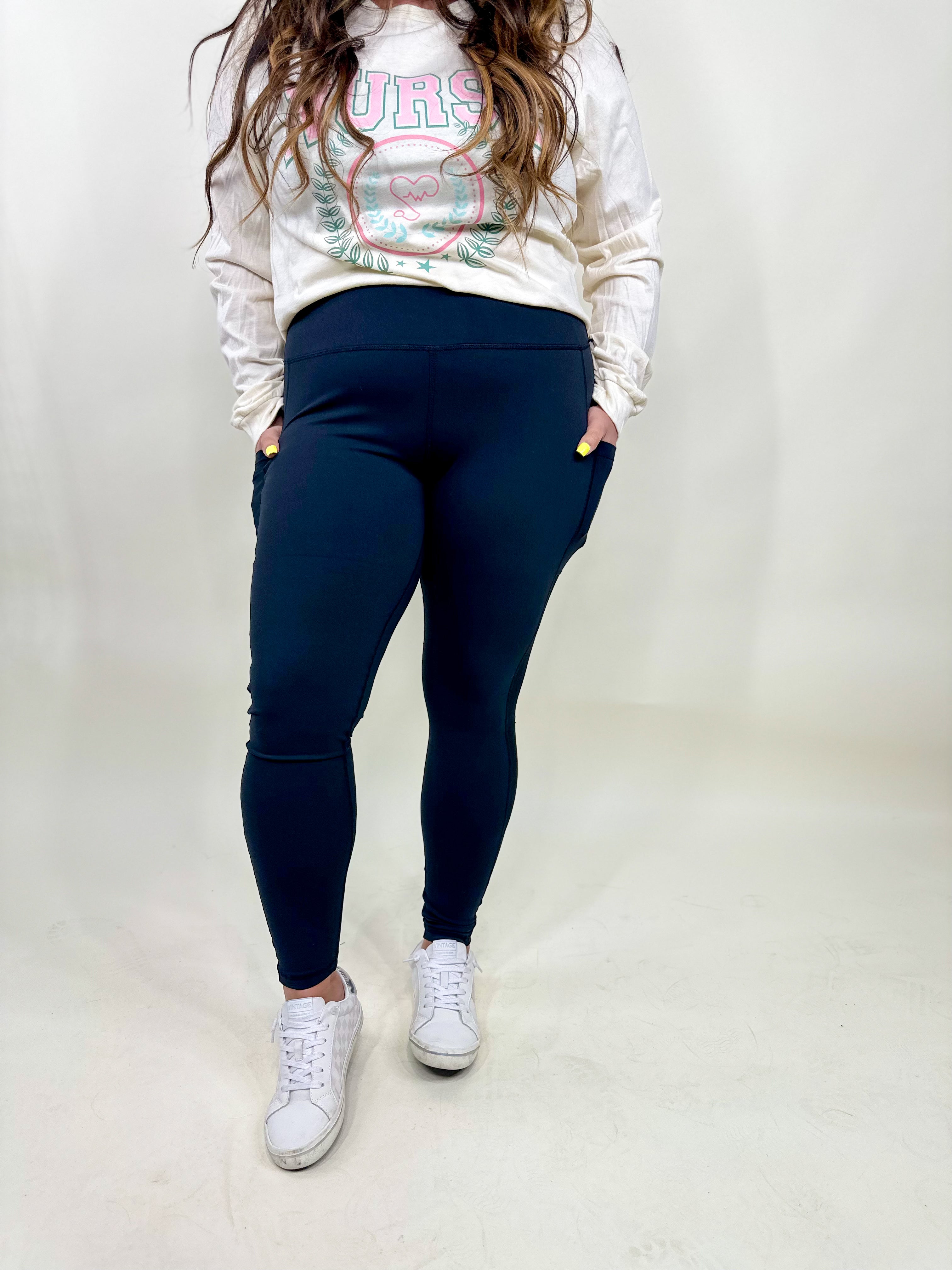 BLACK FRIDAY: Ready For It Leggings-180 LEGGINGS-White Birch-Heathered Boho Boutique, Women's Fashion and Accessories in Palmetto, FL