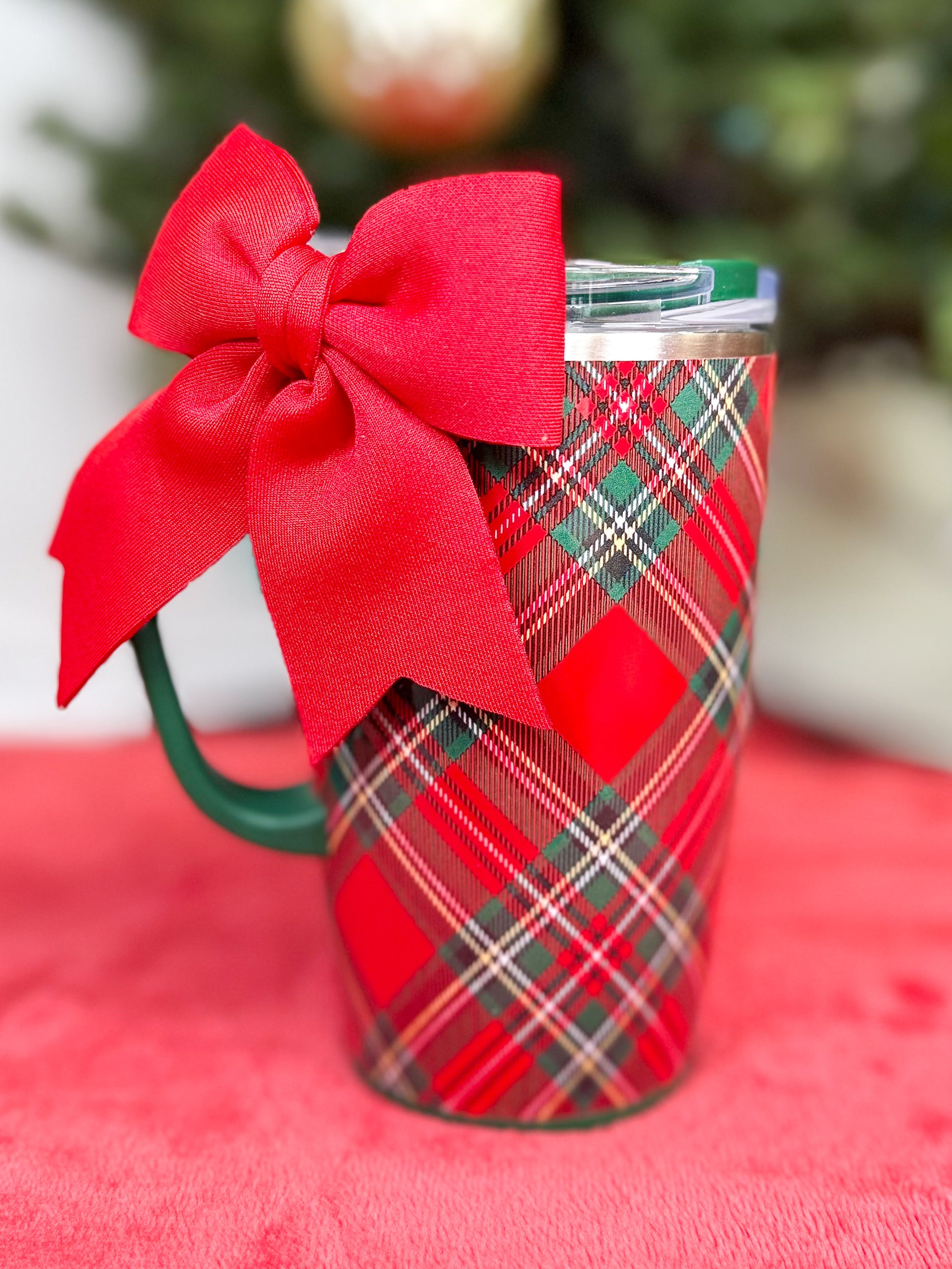 Christmas Plaid Swig-340 Other Accessories-Swig-Heathered Boho Boutique, Women's Fashion and Accessories in Palmetto, FL