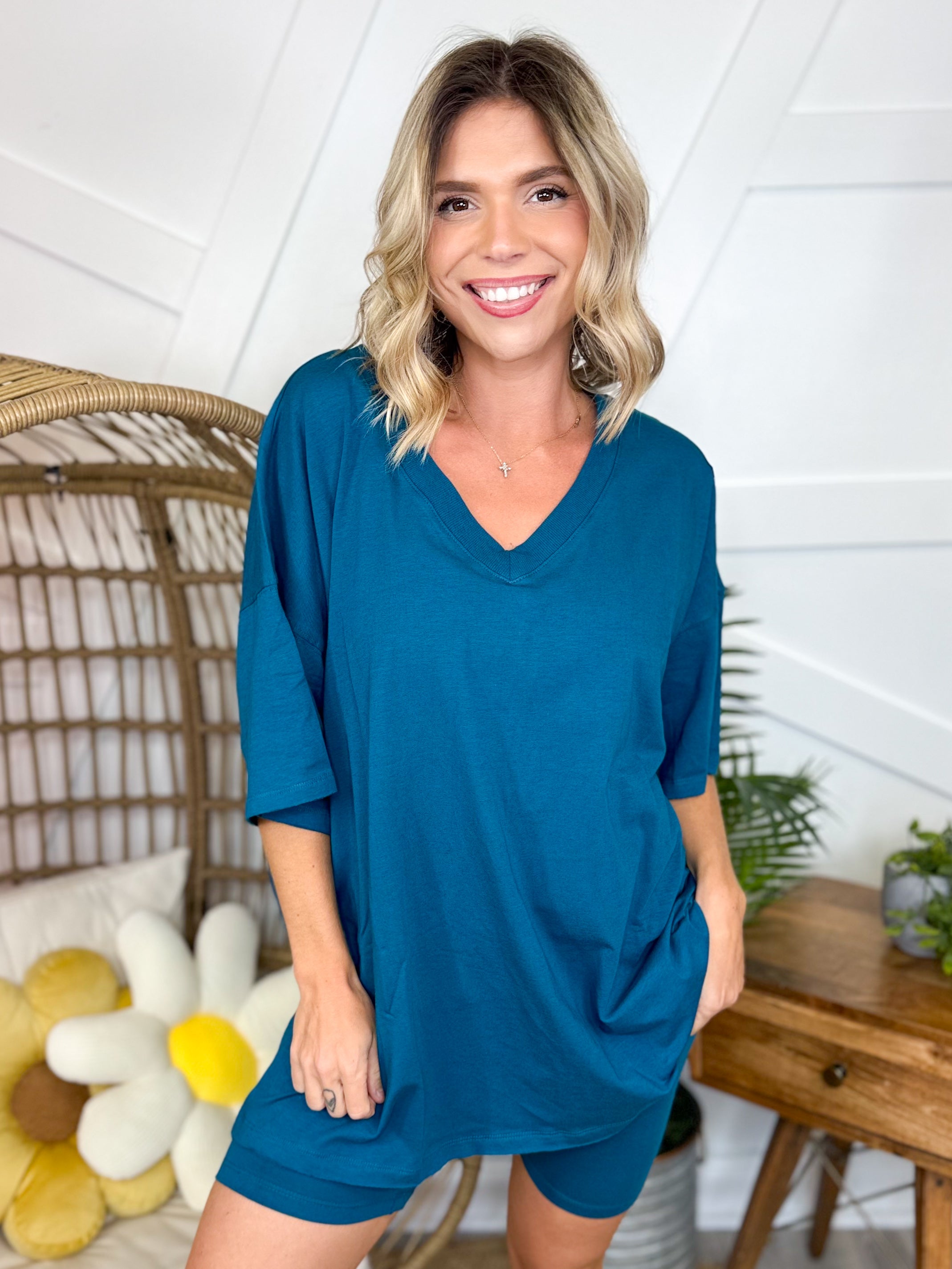 Put Together Set-240 ACTIVEWEAR/SETS-ZENANA-Heathered Boho Boutique, Women's Fashion and Accessories in Palmetto, FL