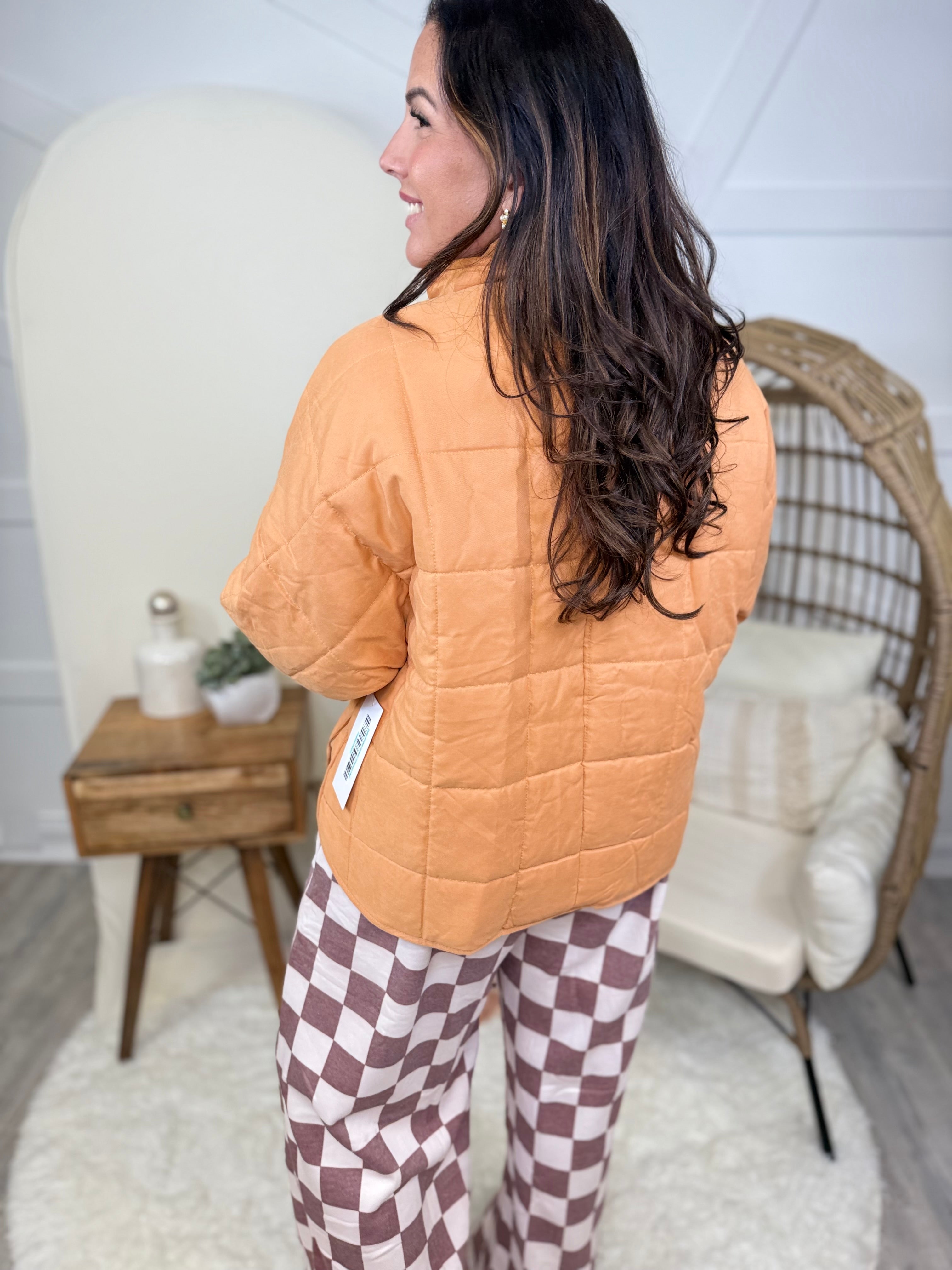 Daily Puffer Jacket-200 JACKETS/SHACKETS-HYFVE-Heathered Boho Boutique, Women's Fashion and Accessories in Palmetto, FL