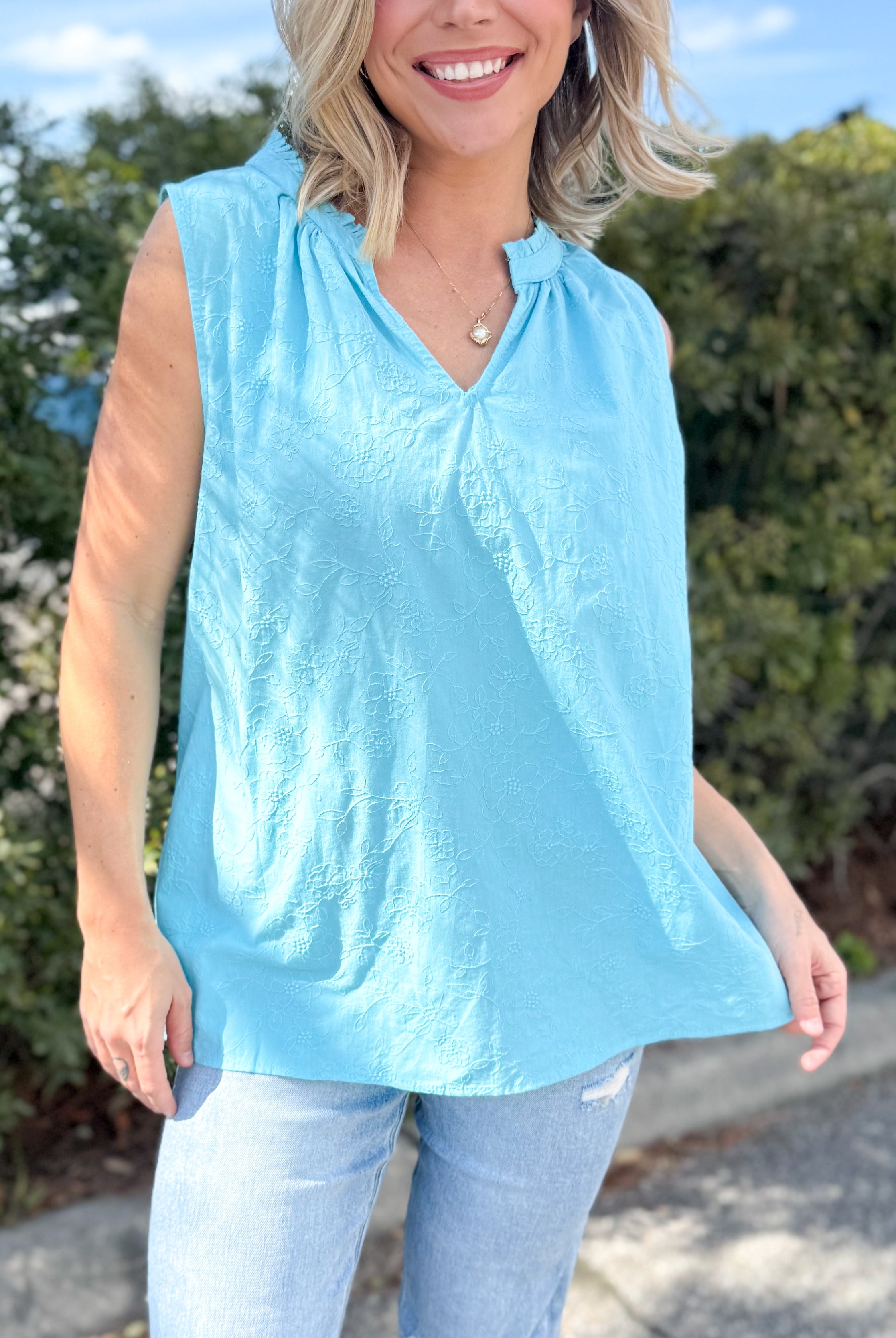 Look So Lovely Top-100 Tank/Crop Tops-DEAR SCARLETT-Heathered Boho Boutique, Women's Fashion and Accessories in Palmetto, FL