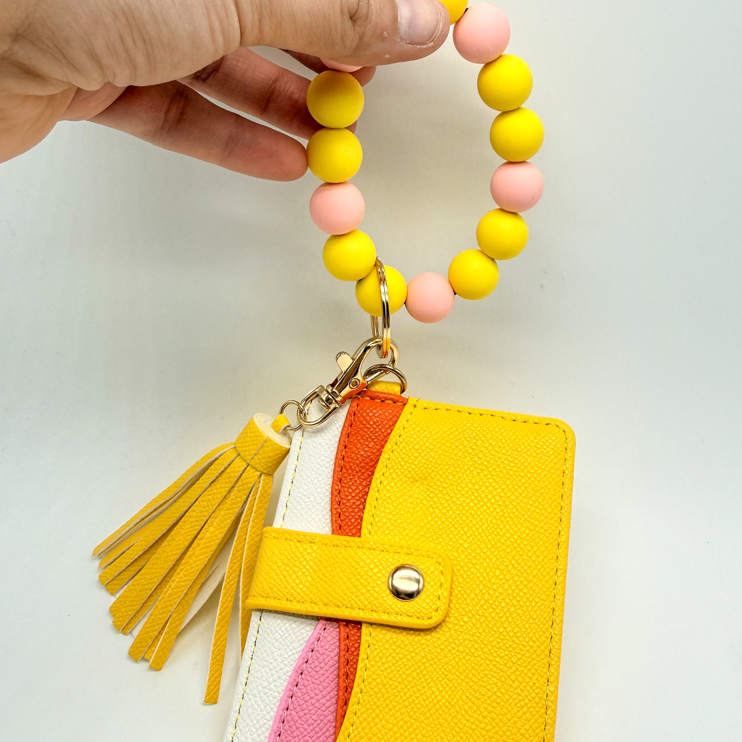The Wavy Everyday Grab & Go Wristlet-340 Other Accessories-Heathered Boho-Heathered Boho Boutique, Women's Fashion and Accessories in Palmetto, FL