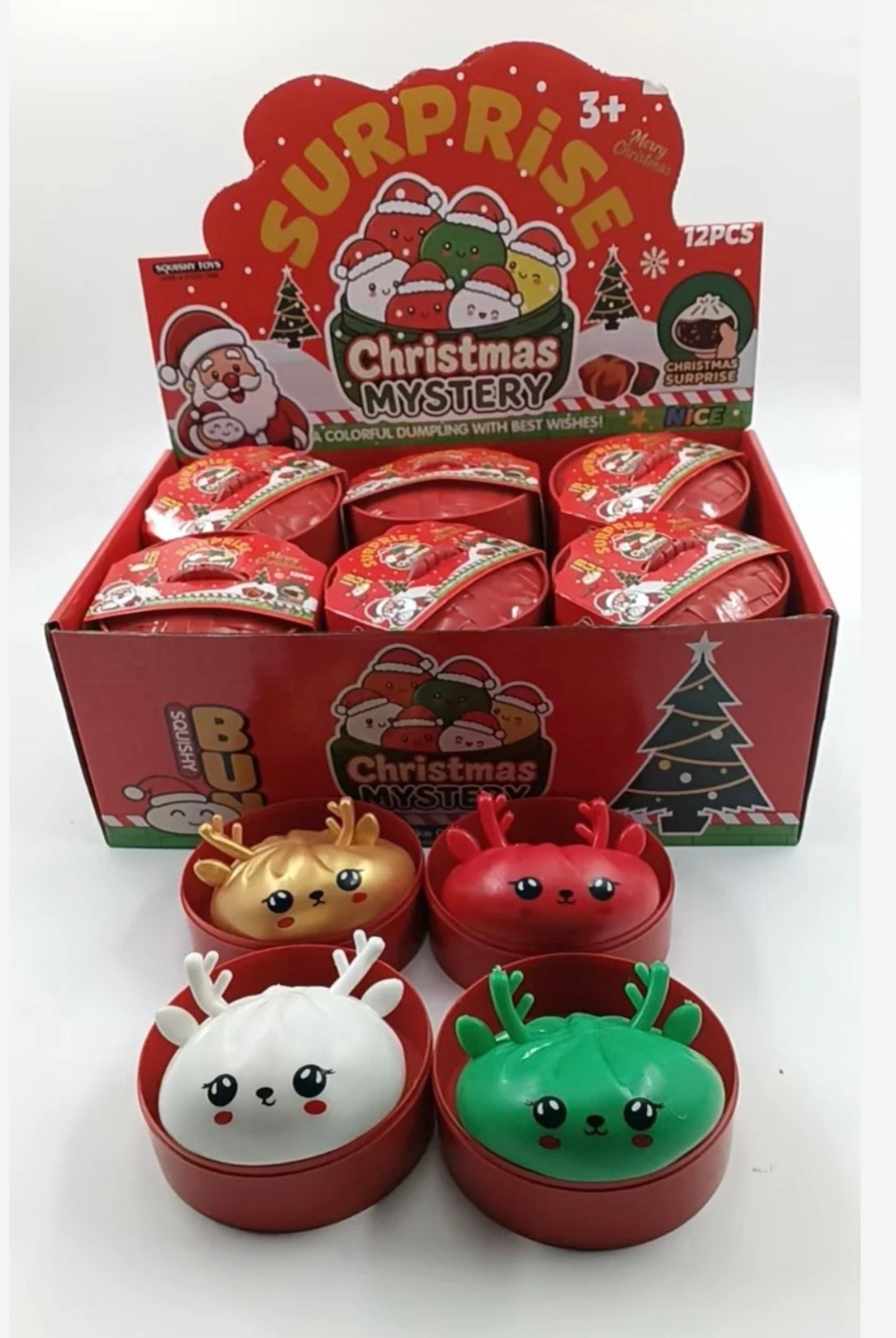 Mystery Crunchy Reindeer Dumpling-340 Other Accessories-Youngsga-Heathered Boho Boutique, Women's Fashion and Accessories in Palmetto, FL