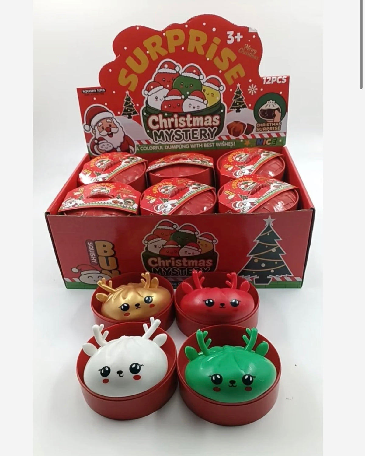 Mystery Crunchy Reindeer Dumpling-340 Other Accessories-Youngsga-Heathered Boho Boutique, Women's Fashion and Accessories in Palmetto, FL