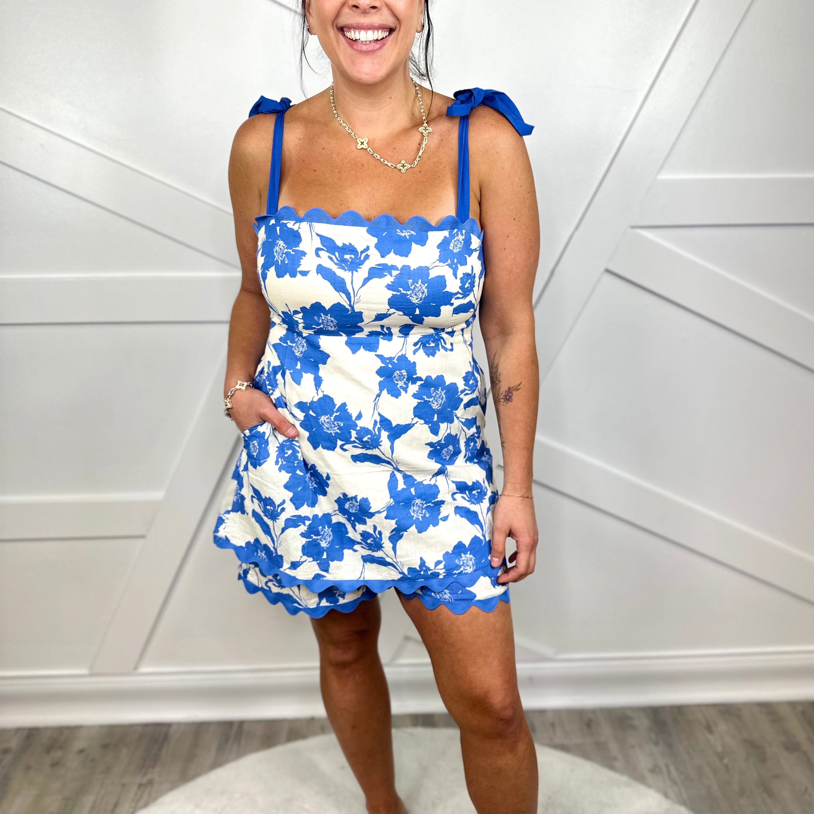 Perfect Aura Romper-230 DRESSES/JUMPSUITS/ROMPERS-Davi & Dani-Heathered Boho Boutique, Women's Fashion and Accessories in Palmetto, FL