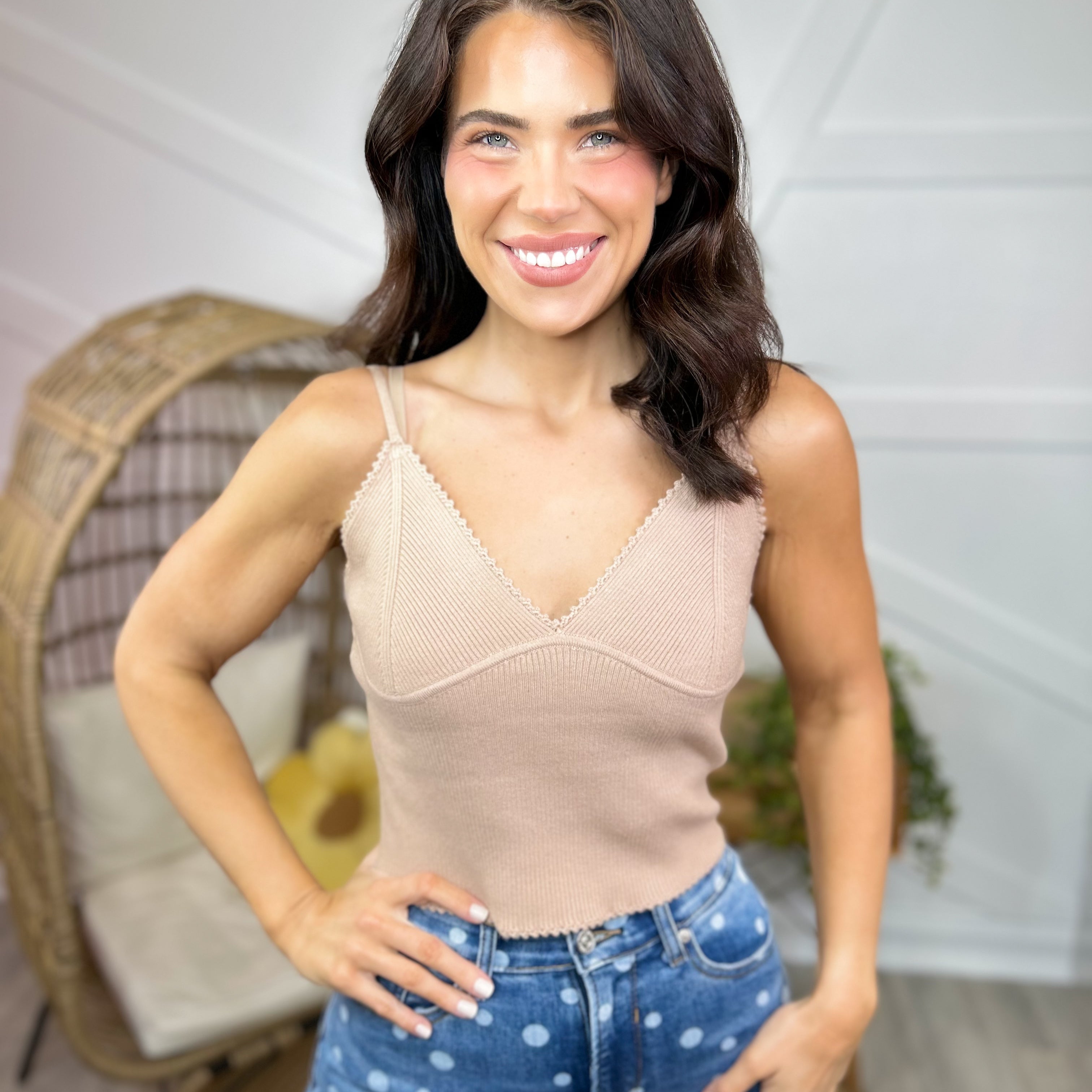 The Must-Have Ribbed Tank-100 TANK/CROP TOPS-JADE BY JANE-Heathered Boho Boutique, Women's Fashion and Accessories in Palmetto, FL