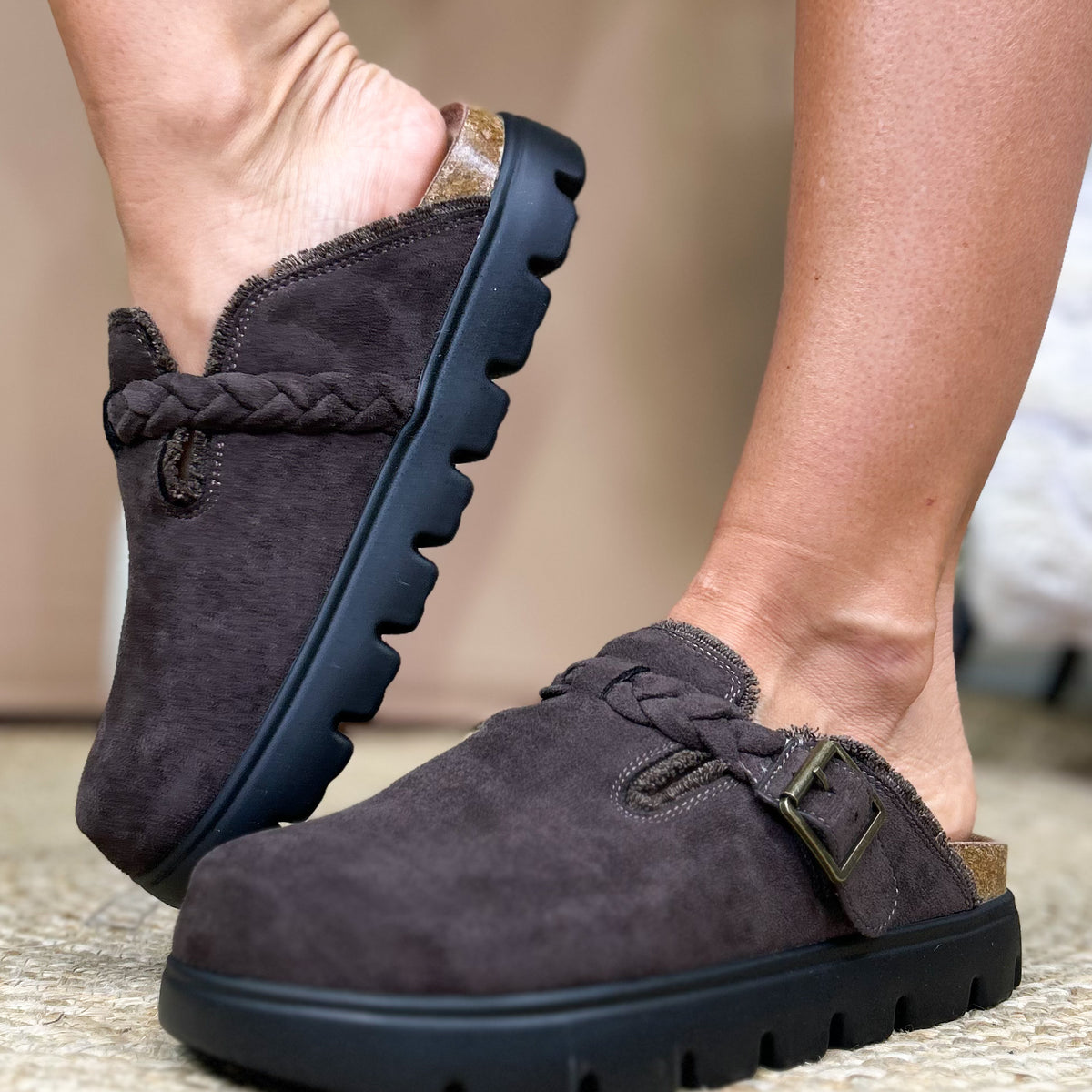 Cali Mule-350 SHOES-Very G-Heathered Boho Boutique, Women's Fashion and Accessories in Palmetto, FL