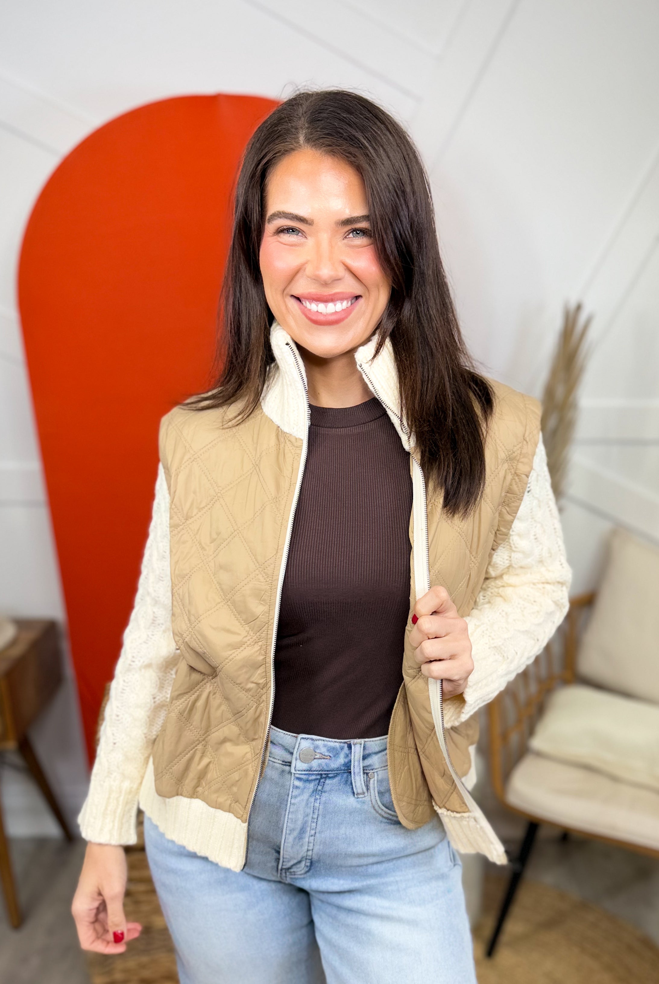 Going Strong Puffer Jacket-200 JACKETS/SHACKETS-GeeGee-Heathered Boho Boutique, Women's Fashion and Accessories in Palmetto, FL