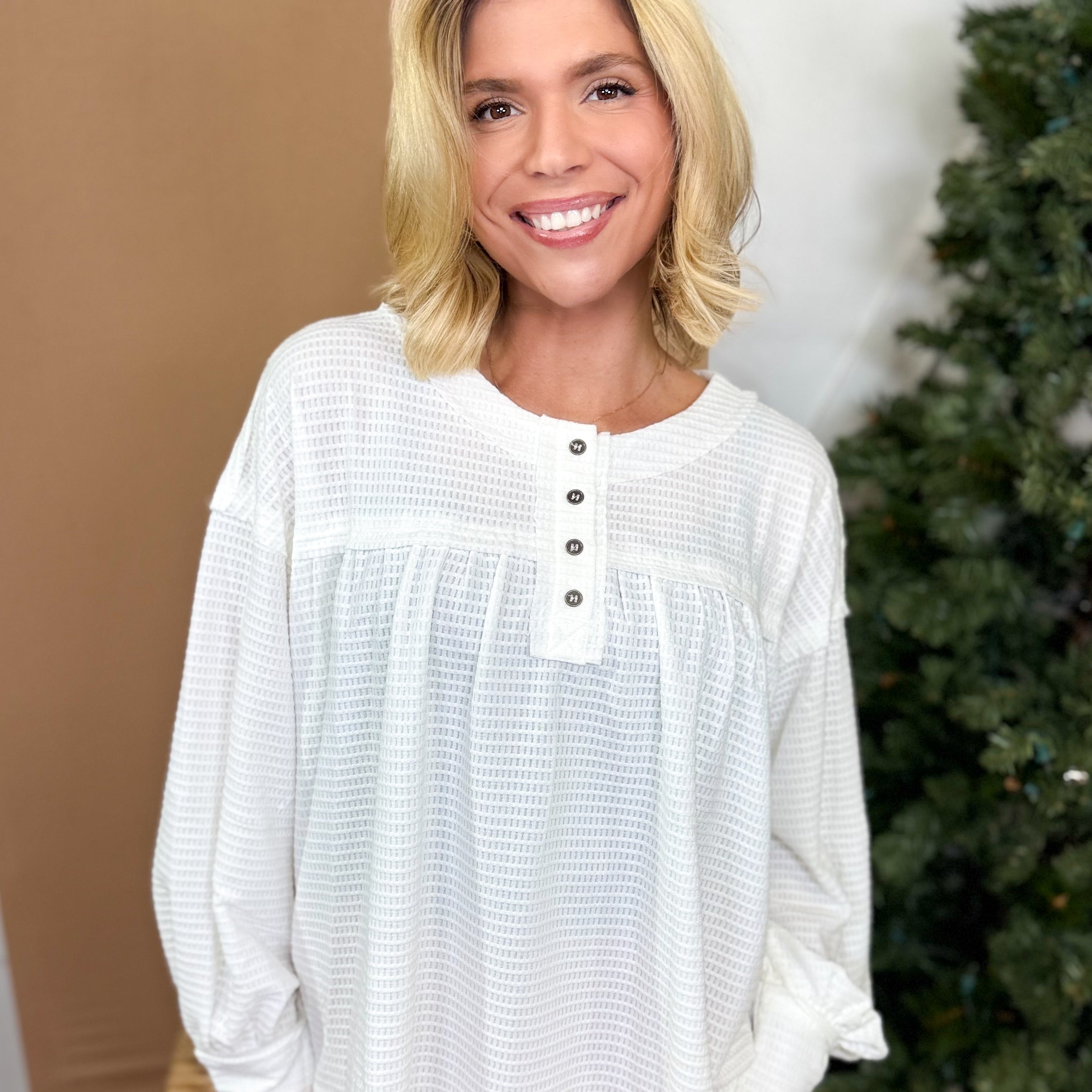Daily Dash Top-120 LONG SLEEVE TOPS-oddi-Heathered Boho Boutique, Women's Fashion and Accessories in Palmetto, FL