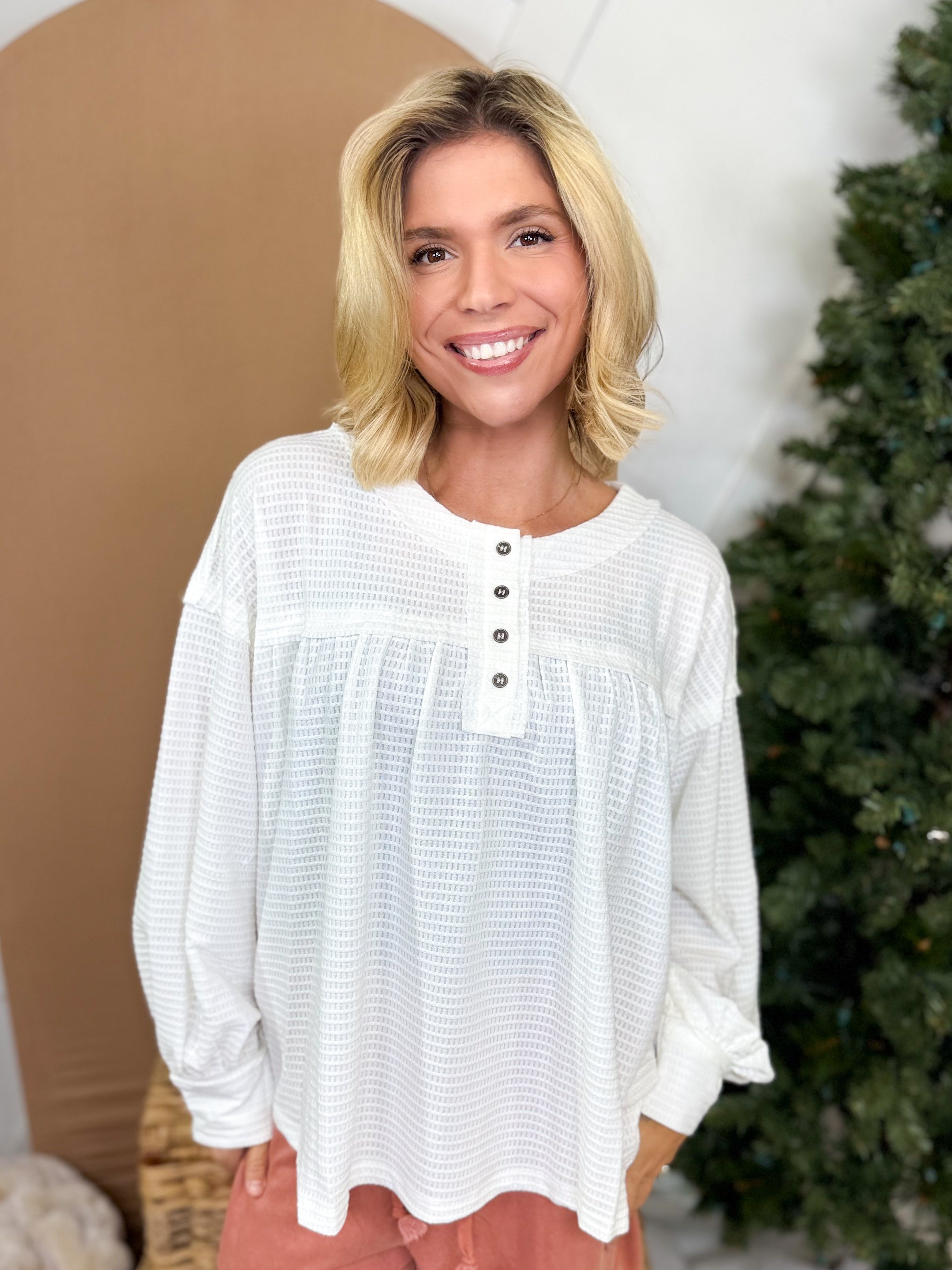 Daily Dash Top-120 LONG SLEEVE TOPS-oddi-Heathered Boho Boutique, Women's Fashion and Accessories in Palmetto, FL