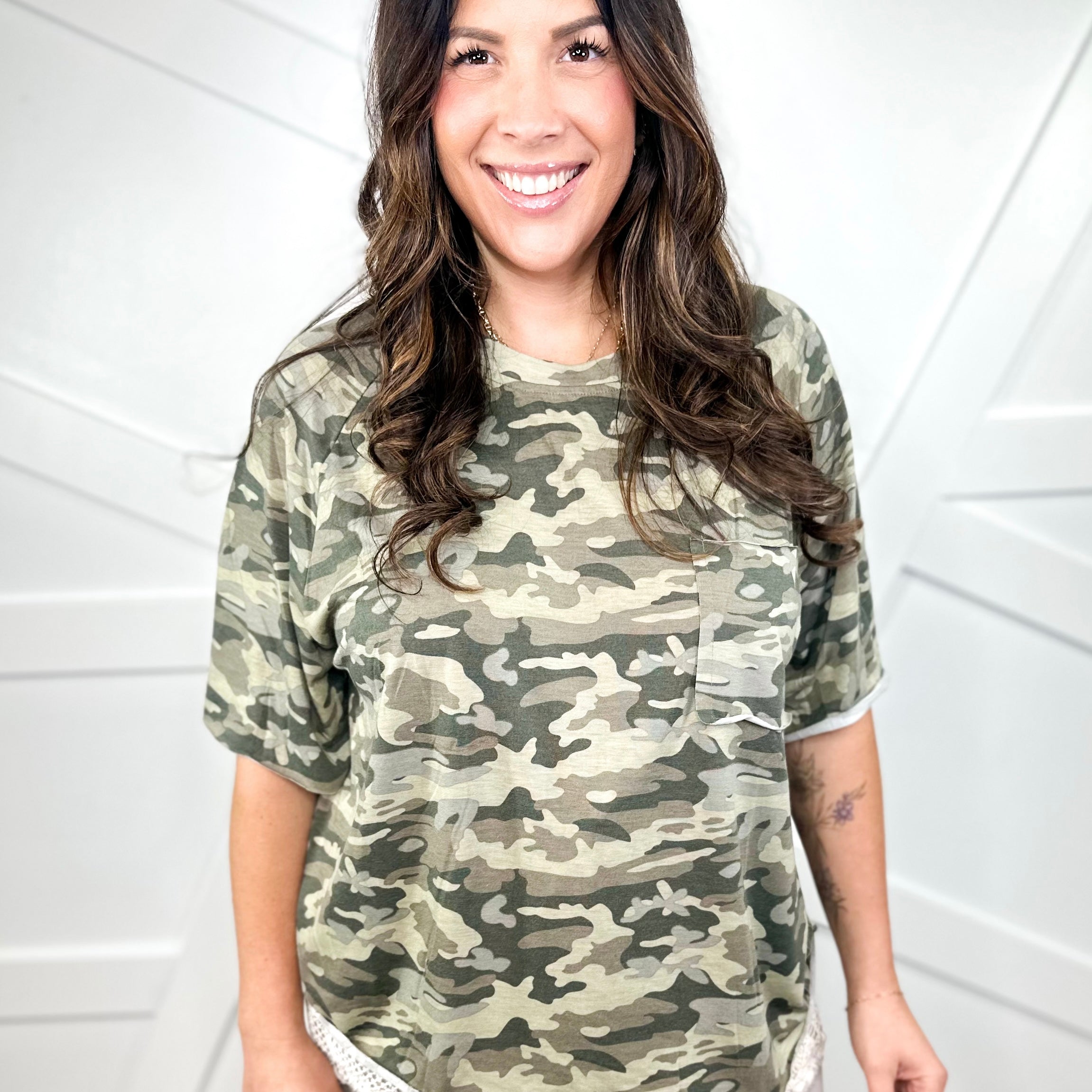 Restock: On Break Top-110 Short Sleeve Top-Pol-Heathered Boho Boutique, Women's Fashion and Accessories in Palmetto, FL